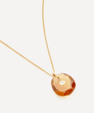 Pascale Monvoisin - 9ct Gold Orso No.1 Honey Quartz Necklace image number 0