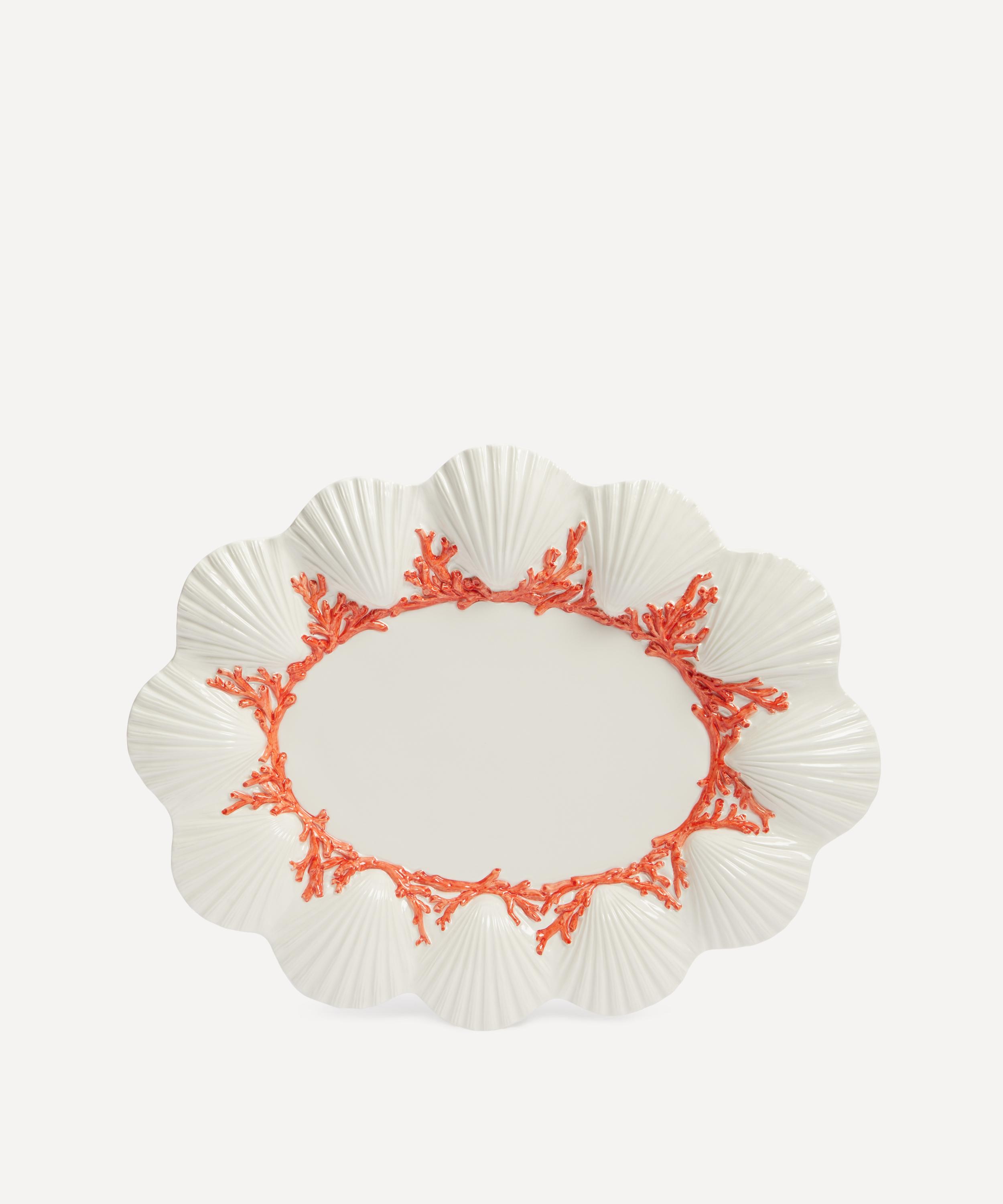 Les Ottomans - Saint Jacques Ceramic Serving Tray image number 0
