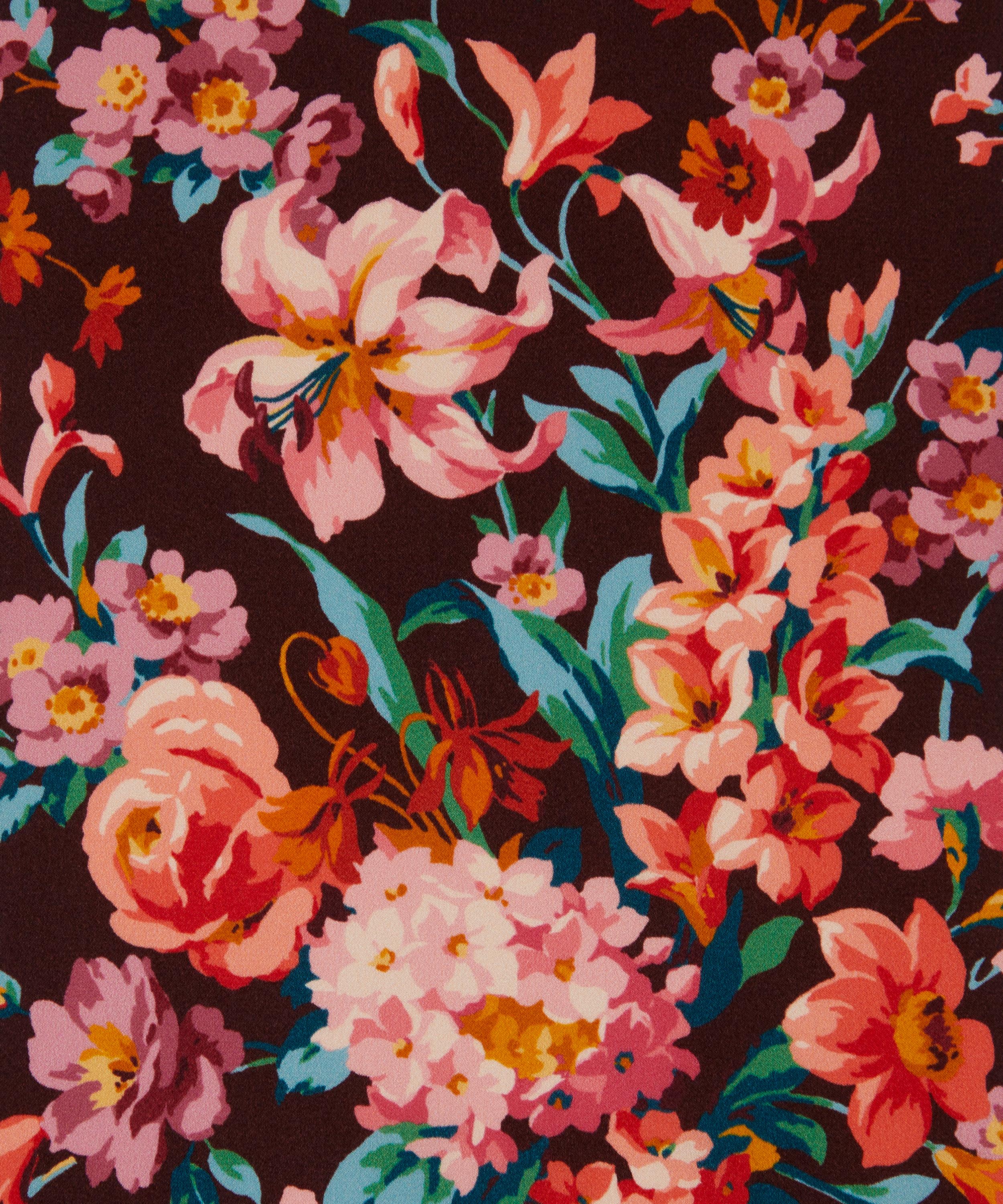 Liberty Fabrics Montague Mews Silk Satin Liberty