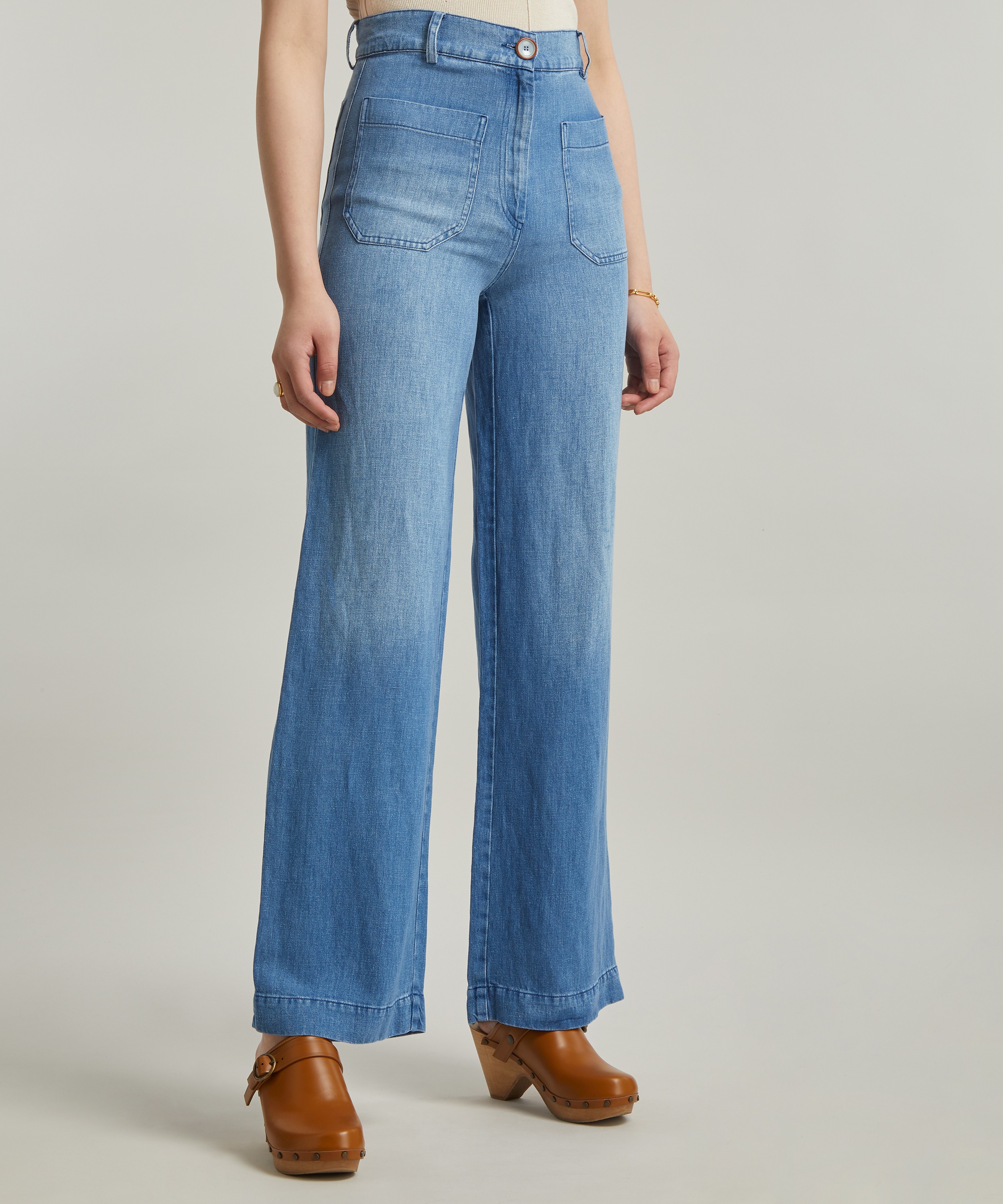 JOHNNY SPRING Denim Washed, Trousers