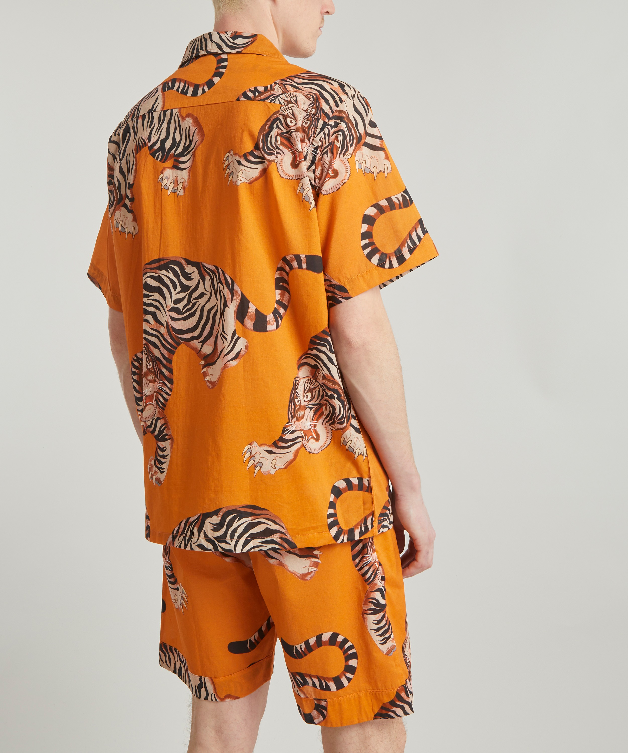 Buy Trending Tiger/Leopard Print Night Suits Shirt & Pyjama Set for Women  (Medium, Leopard) at