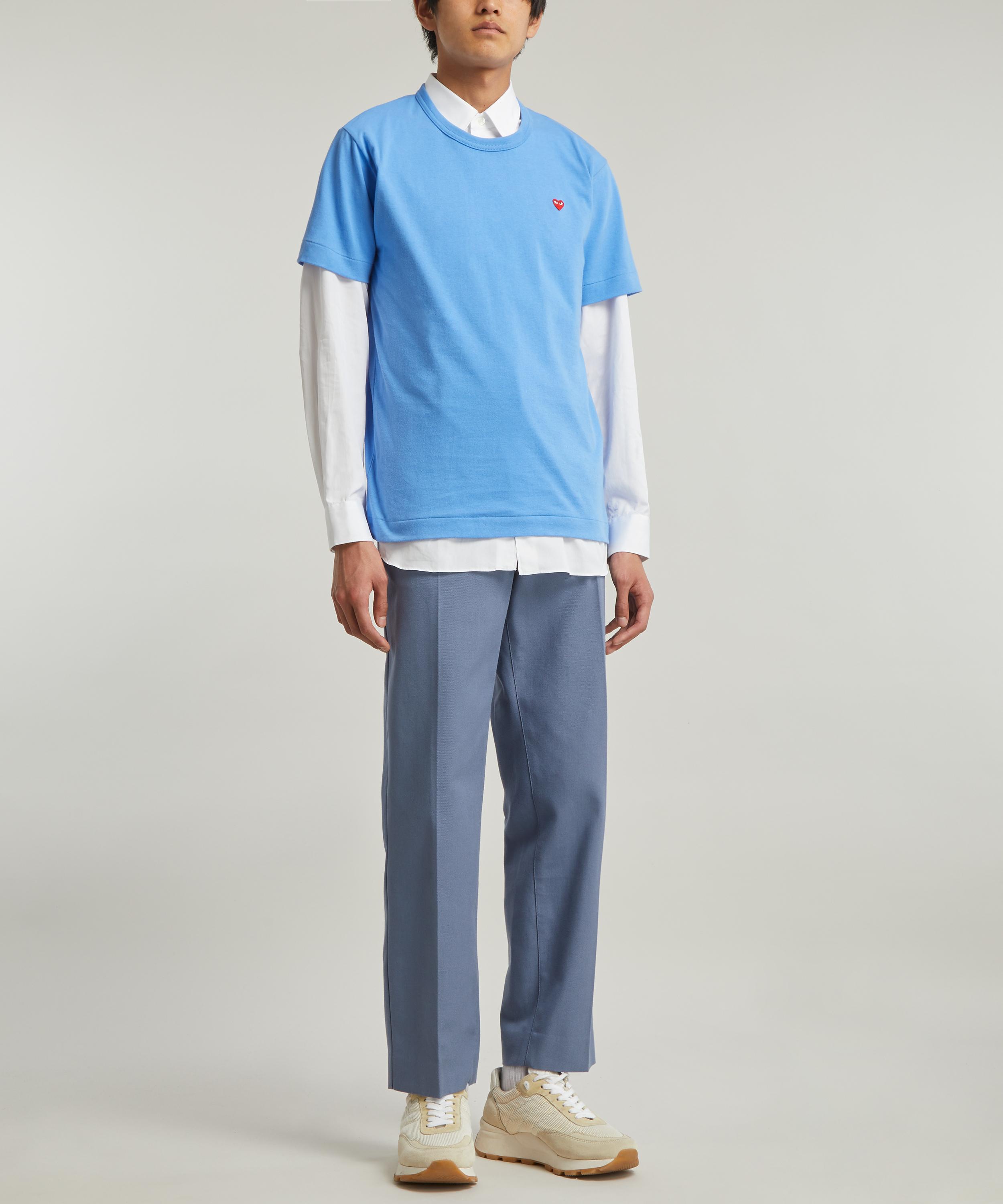 Comme des Garçons Play - Heart Appliqué T-Shirt image number 1