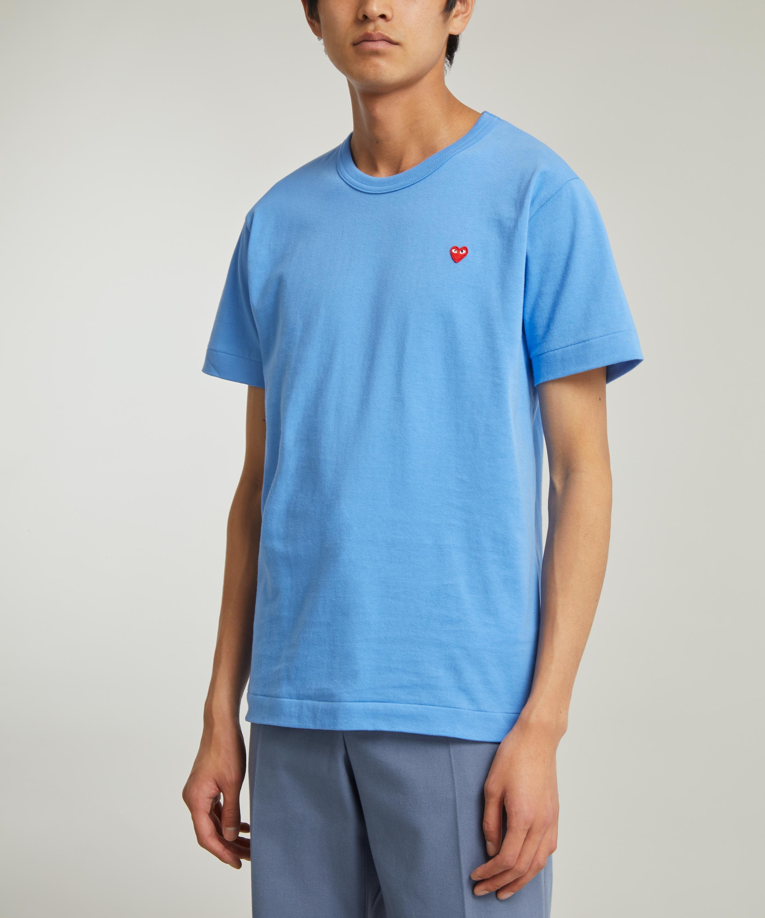 Comme des Garçons Play - Heart Appliqué T-Shirt image number 2