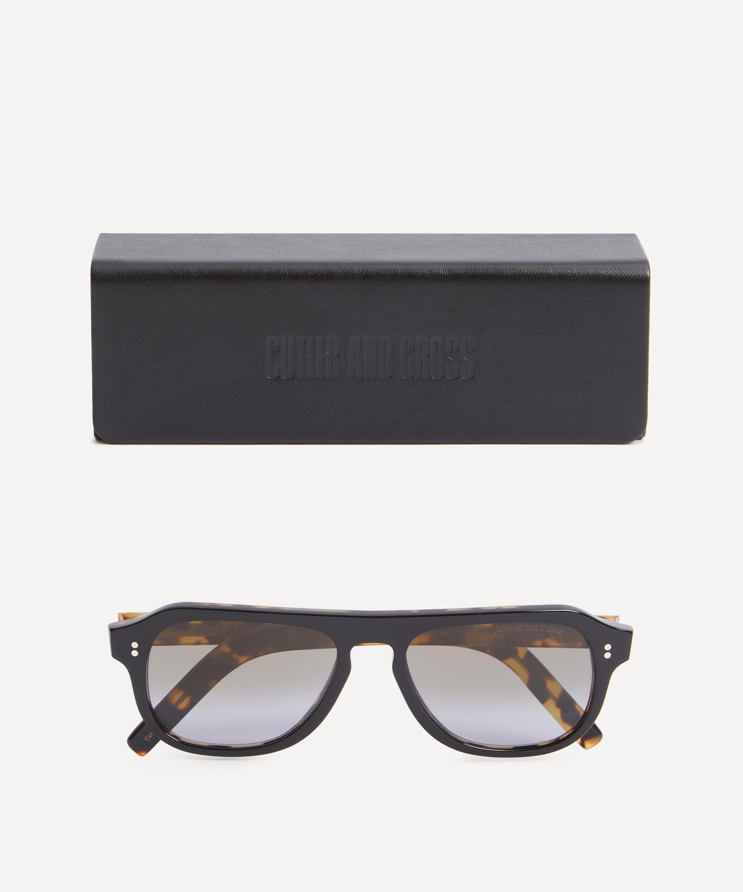 Cutler And Gross Acetate Aviator Sunglasses Liberty