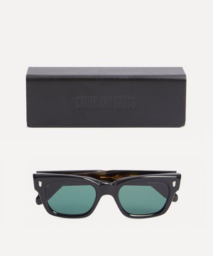 Cutler And Gross - Acetate Rectangle Sunglasses image number 3