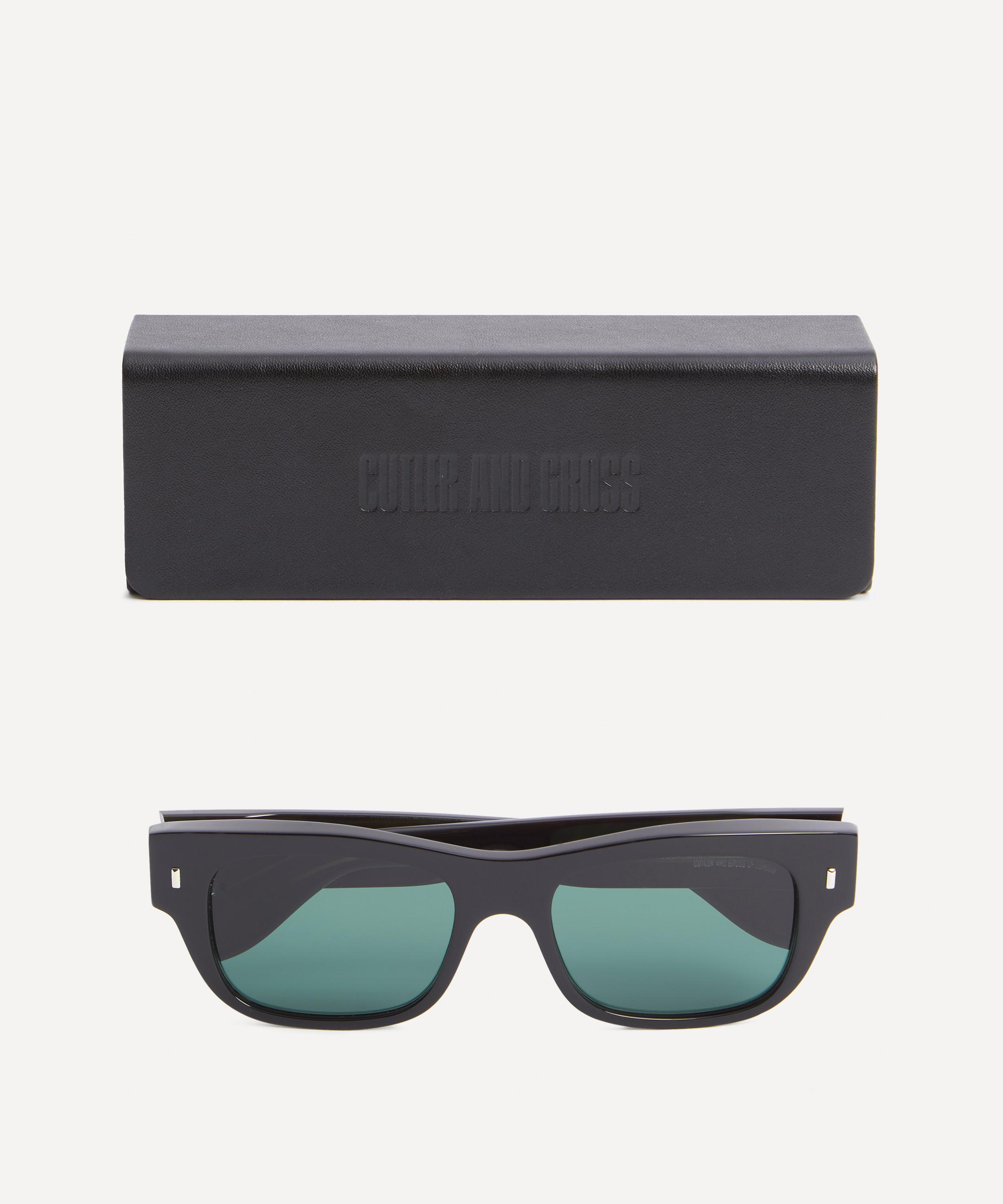 Cutler And Gross - Acetate Rectangle Sunglasses image number 3