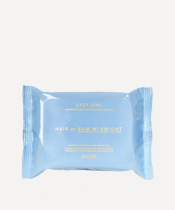 Hair by Sam McKnight - Lazy Girl Biodegradable Hair Cleanse Cloths Pack of 20 image number null