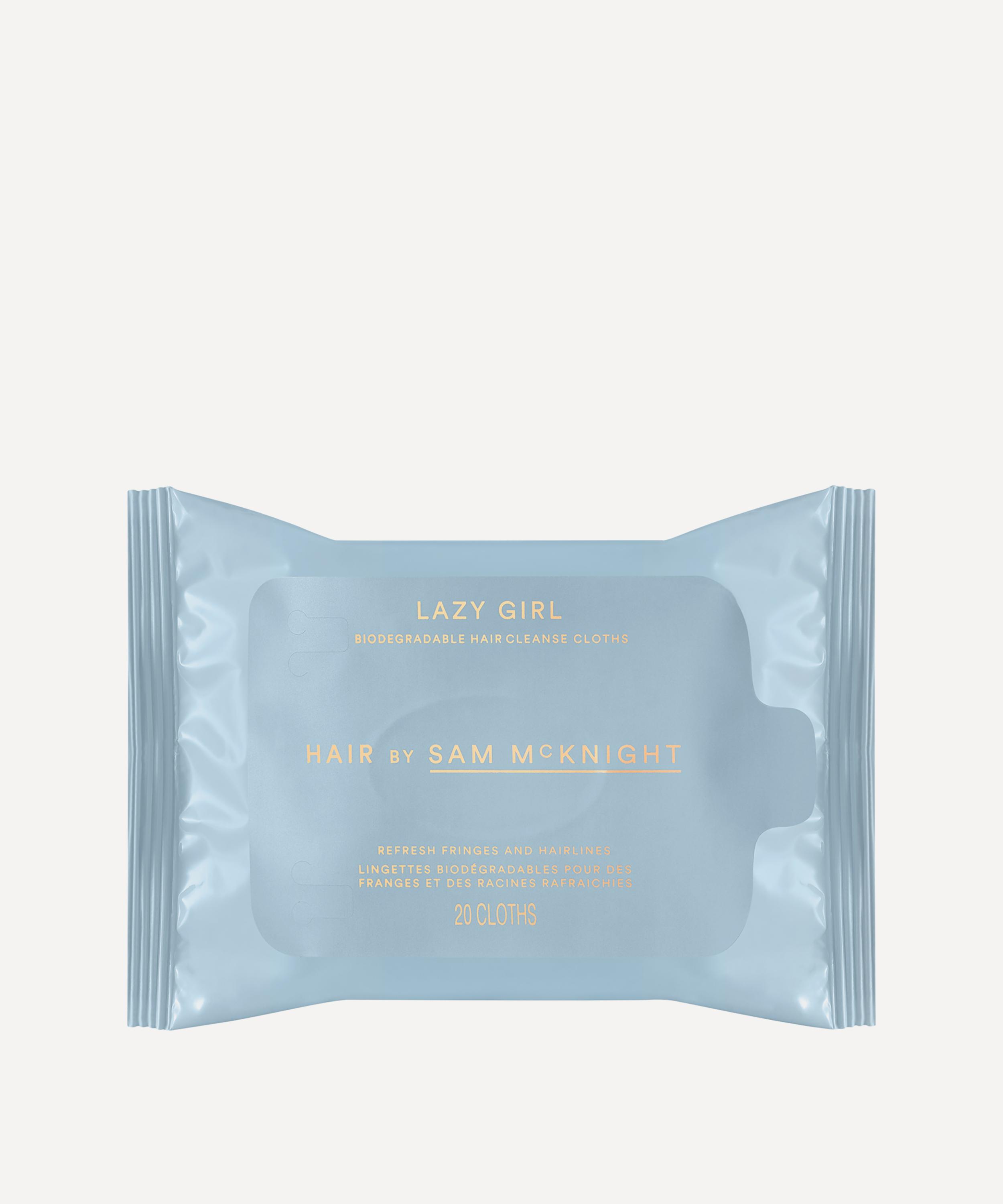 Hair by Sam McKnight - Lazy Girl Biodegradable Hair Cleanse Cloths Pack of 20 image number 0