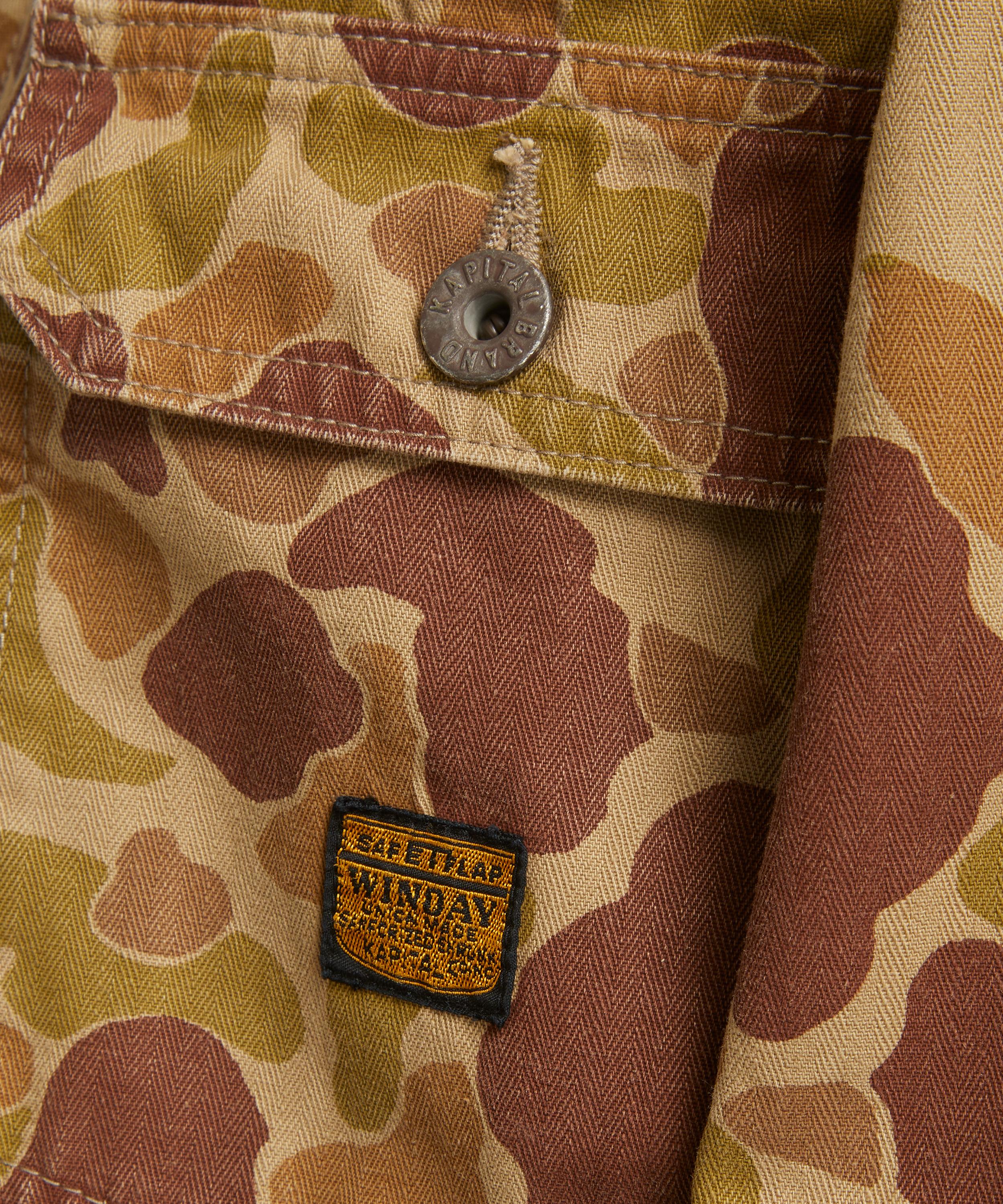 Kapital Camouflage-Print Cotton-Twill Jacket