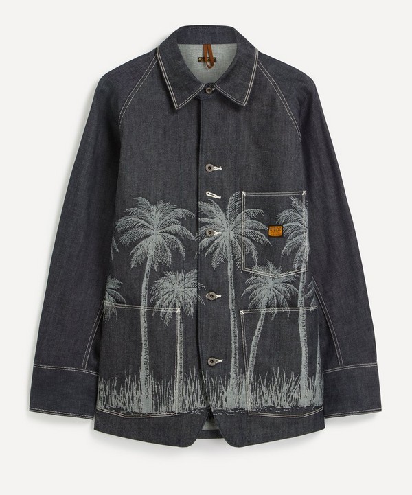 Kapital - Palm Tree Jacquard Denim Jacket
