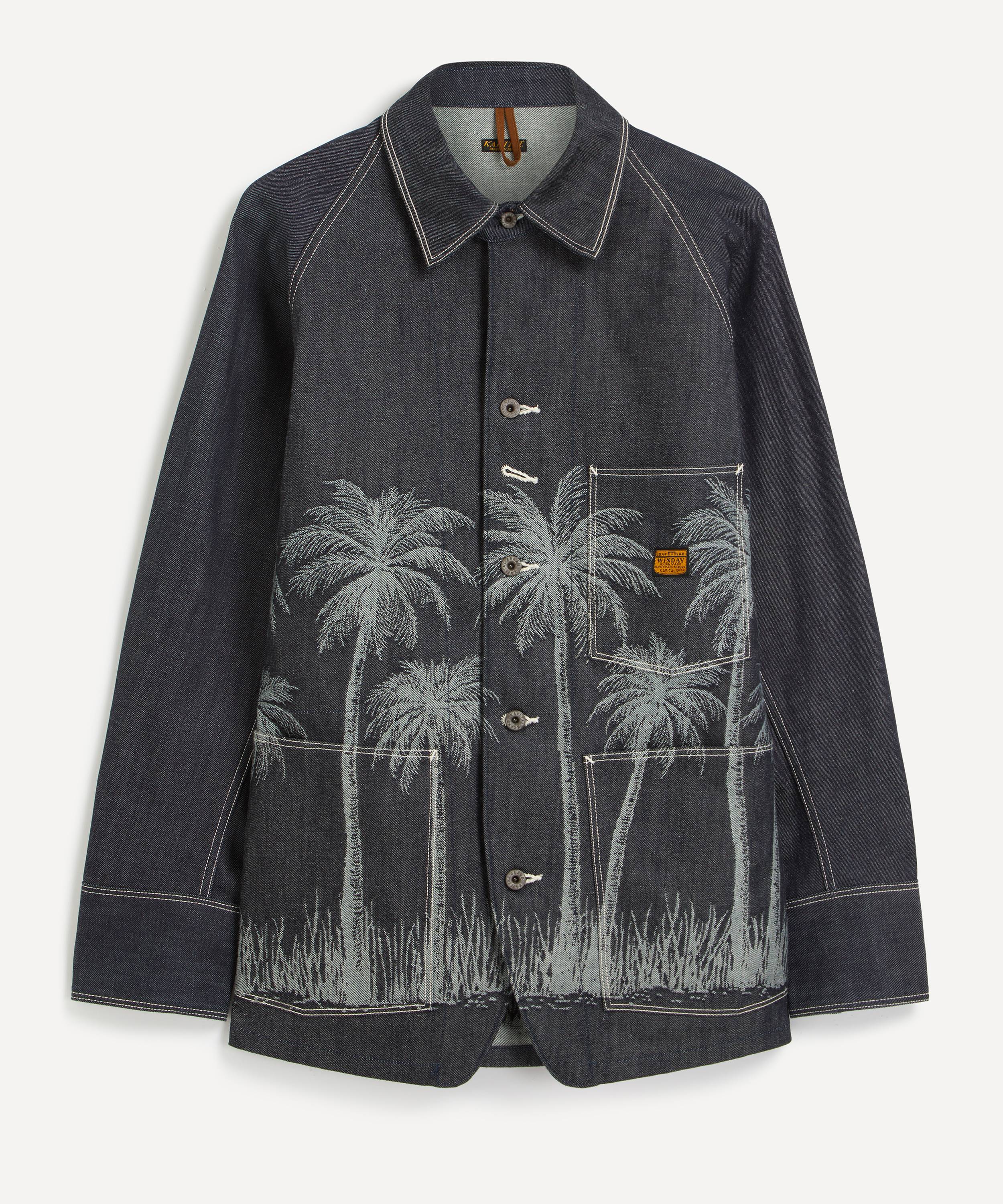 Designer Jacquard Denim Jacket