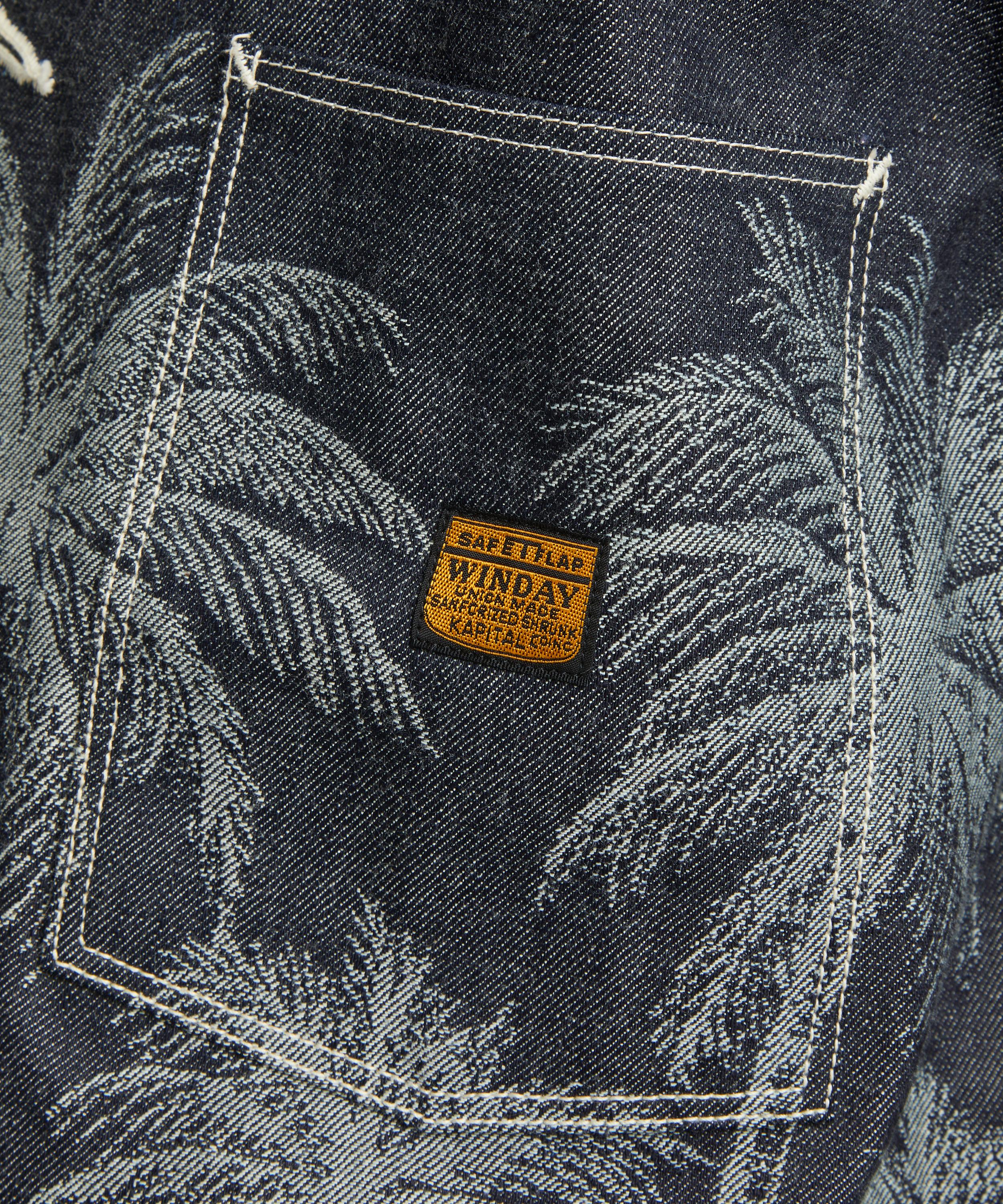 Palm tree hot sale jean jacket