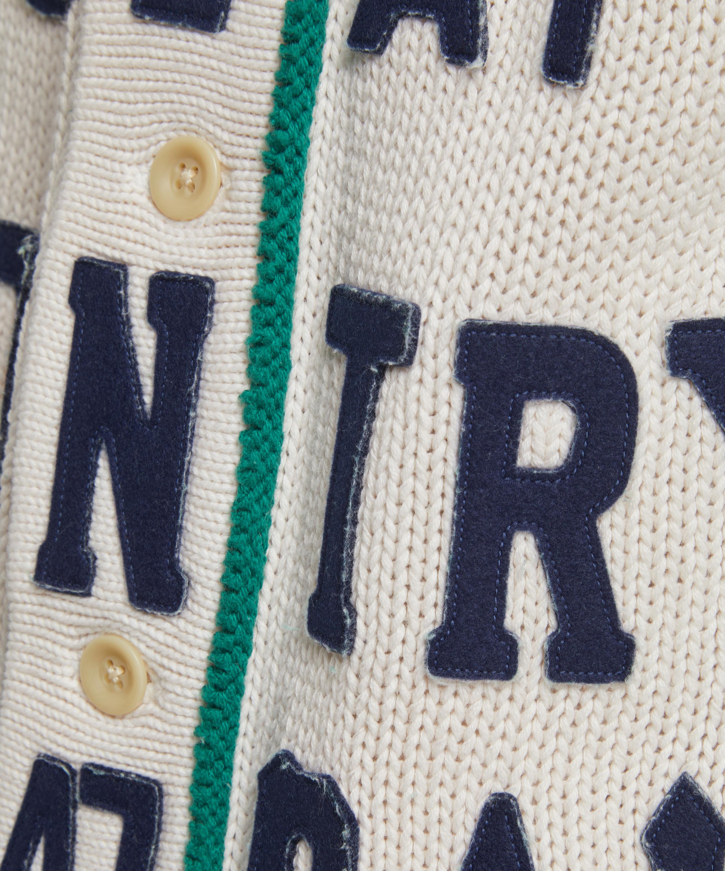 Kapital - 3g Cotton Knit Baseball Cardigan  image number 4