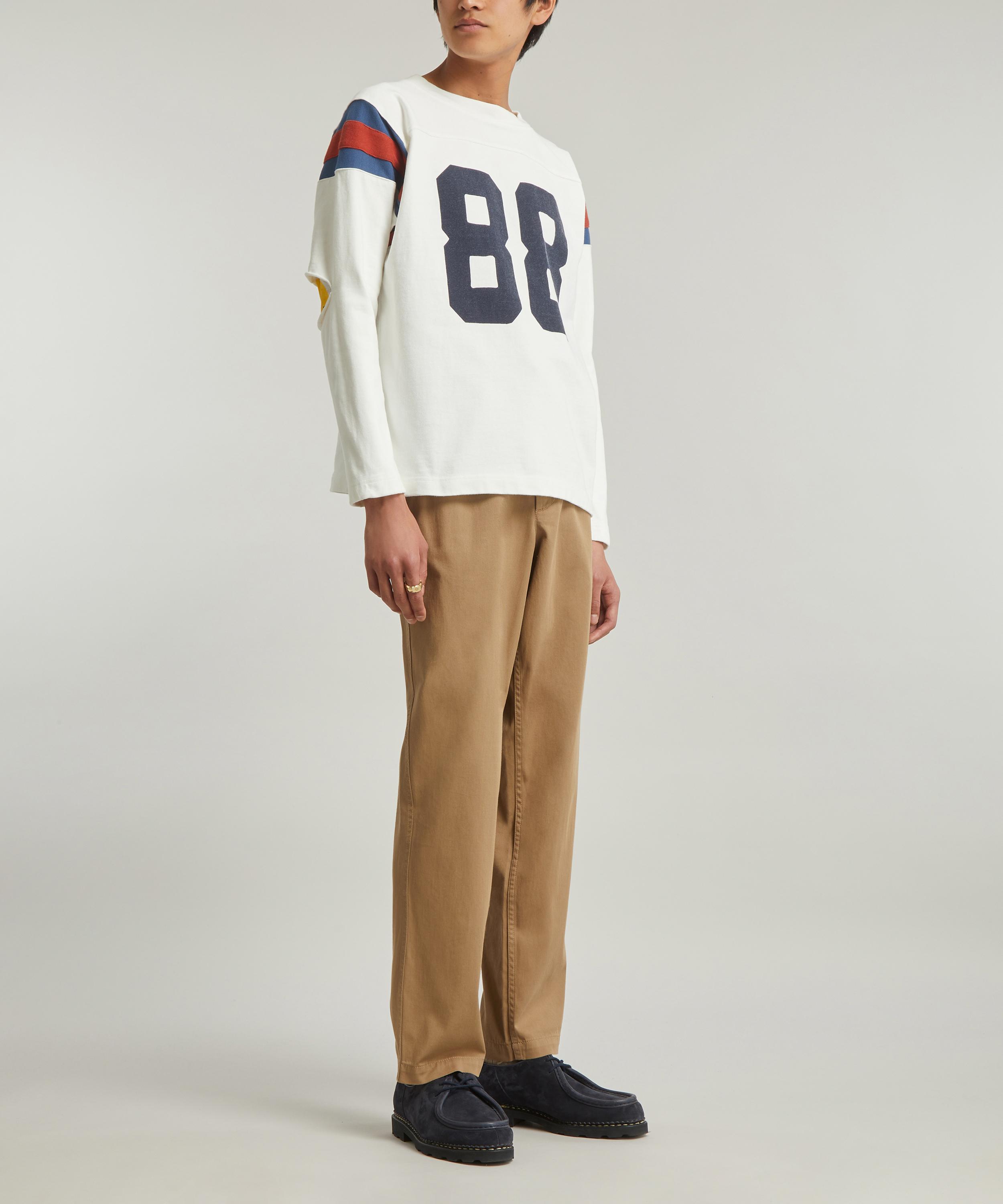 Kapital Printed Cotton Jersey Football T-Shirt | Liberty