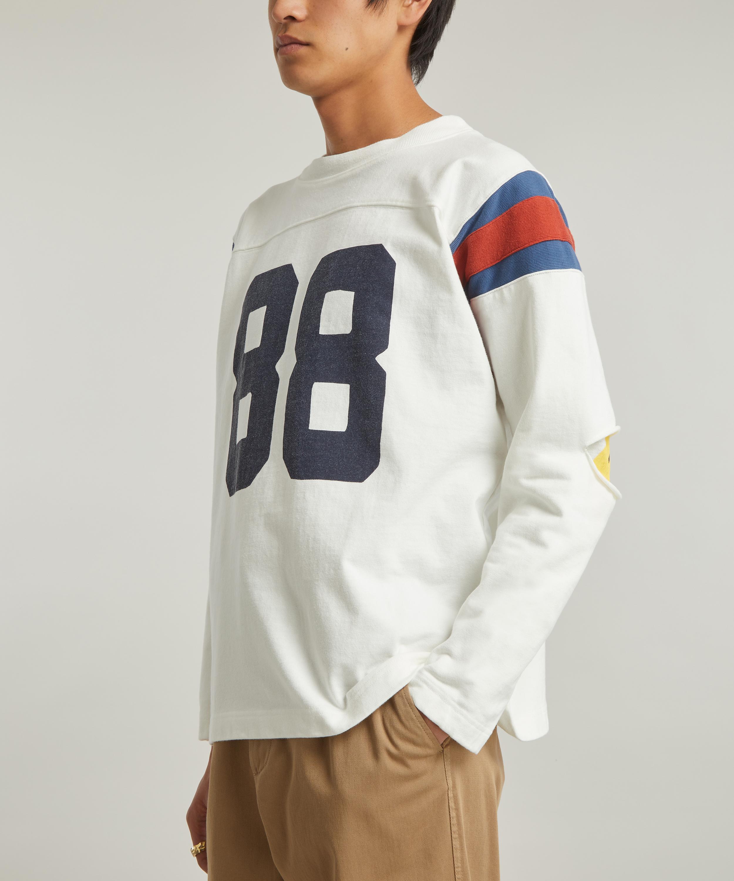 Kapital Printed Cotton Jersey Football T-Shirt | Liberty