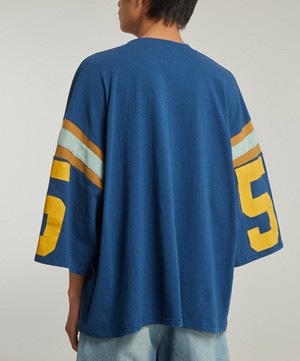 Kapital - Oversized Jersey Football T-Shirt image number 3
