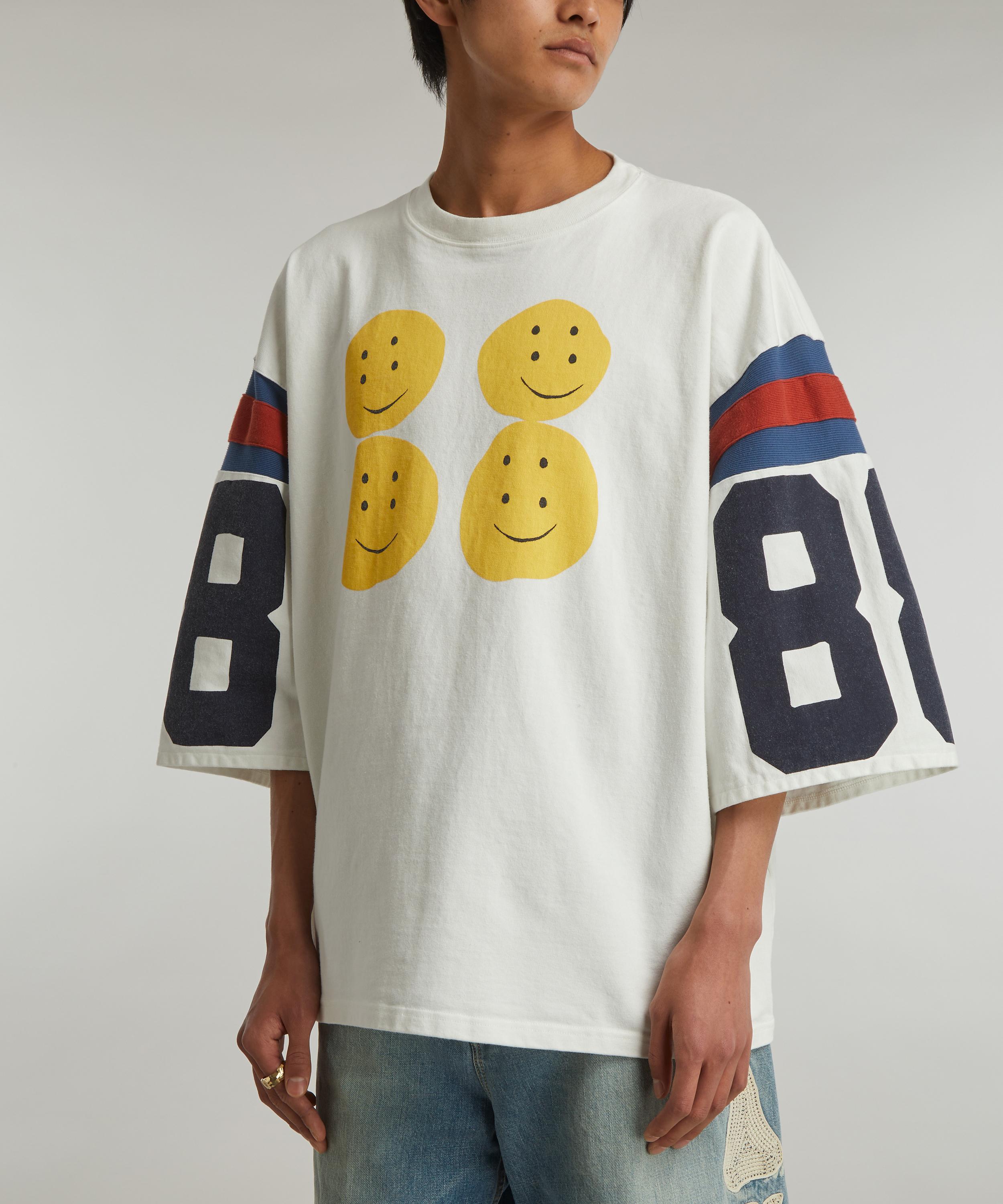 Kapital Oversized Jersey Football T-Shirt | Liberty