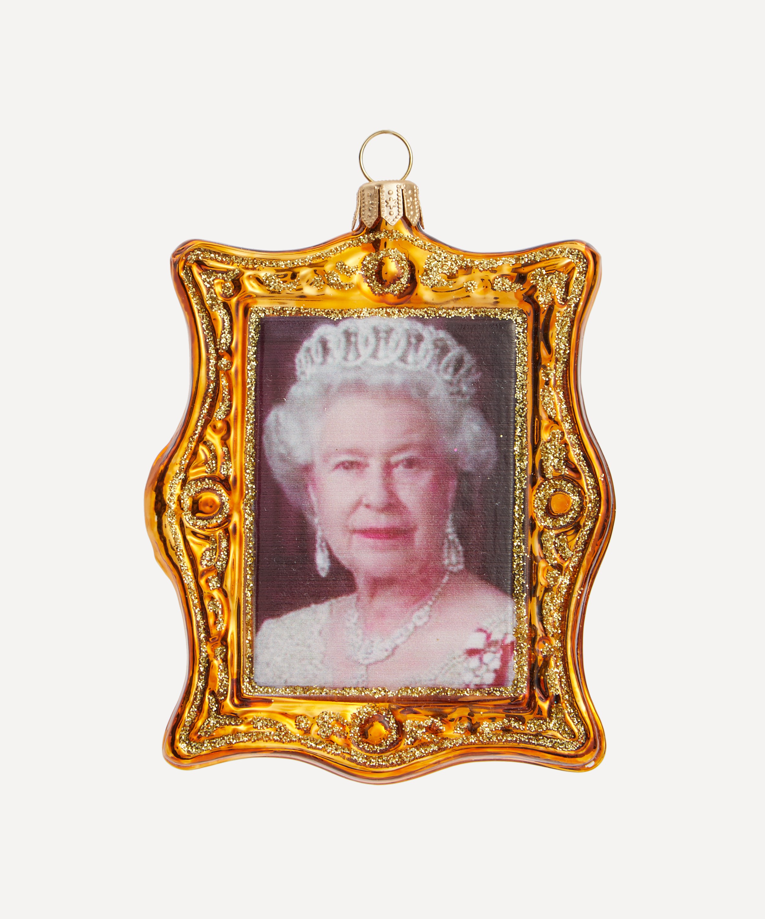Christmas Queen Elizabeth II Portrait Decoration | Liberty