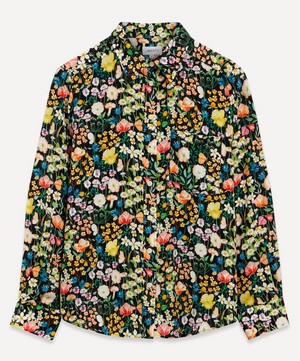 Liberty - Jude's Floral Relaxed Silk Shirt image number 0