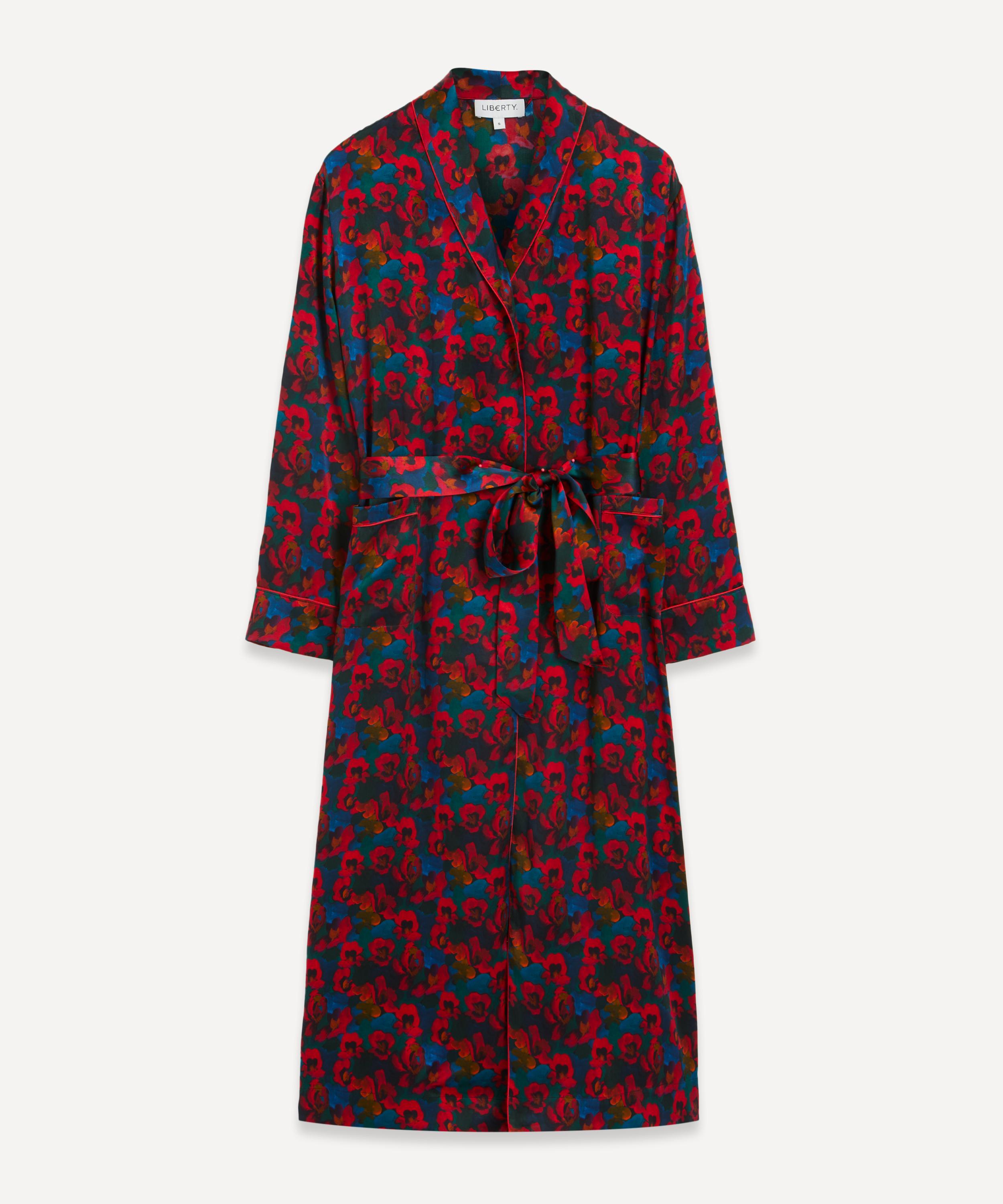 Liberty silk shop dressing gown