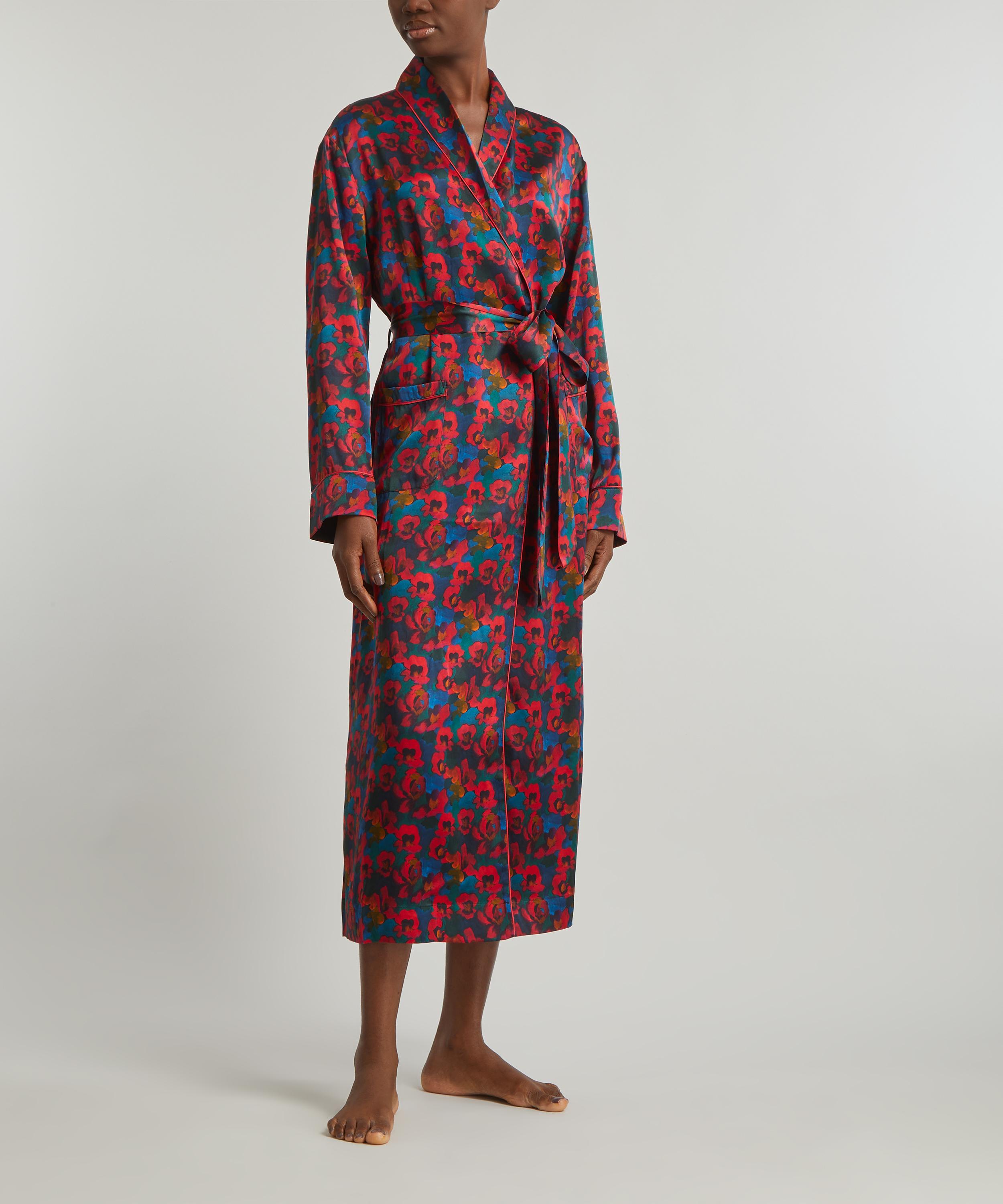 Liberty shop silk robe