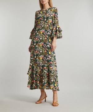 Liberty - Jude’s Floral Silk Gala Maxi Dress image number 2