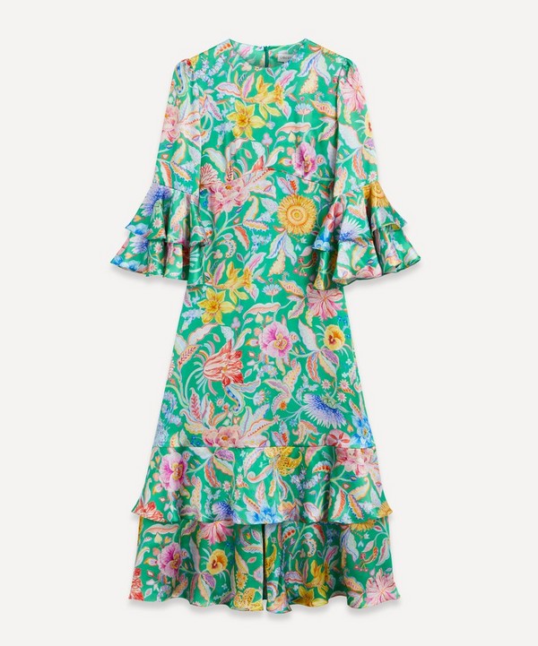 Liberty - Garden of Reverie Silk Gala Maxi Dress
