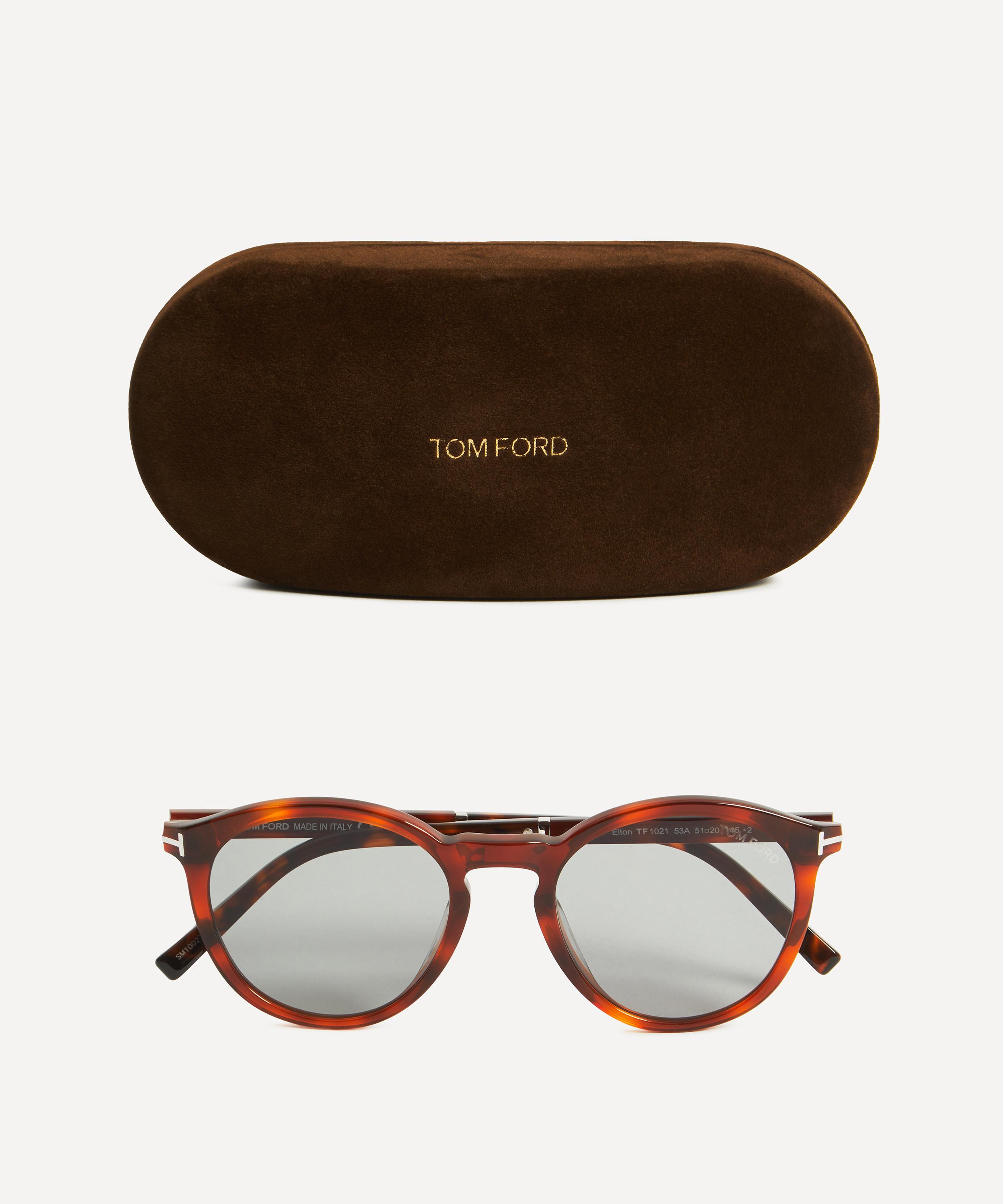 Tom Ford - Elton Round Sunglasses image number 3