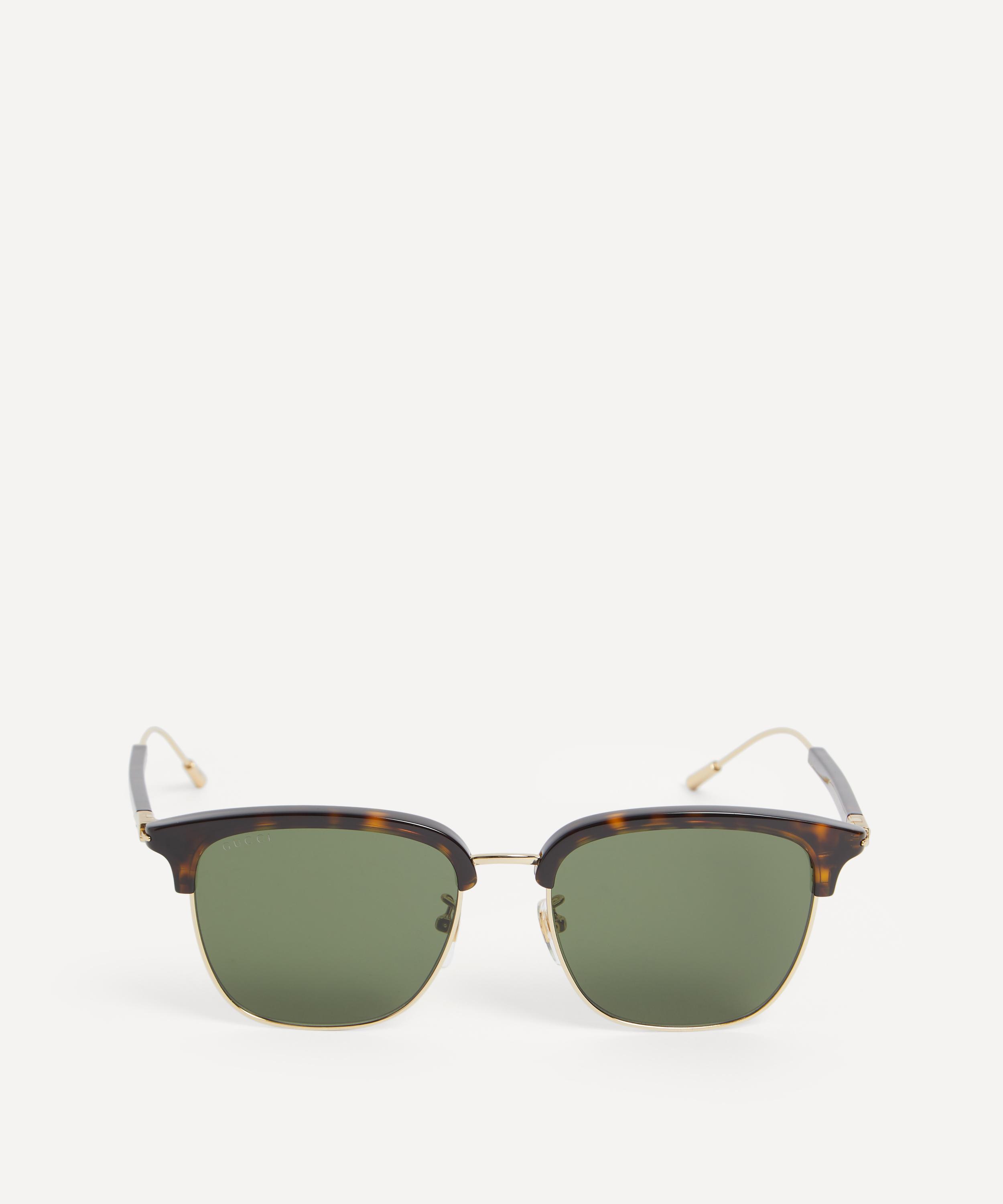 Gucci - Clubmaster Acetate Havana Sunglasses image number 0