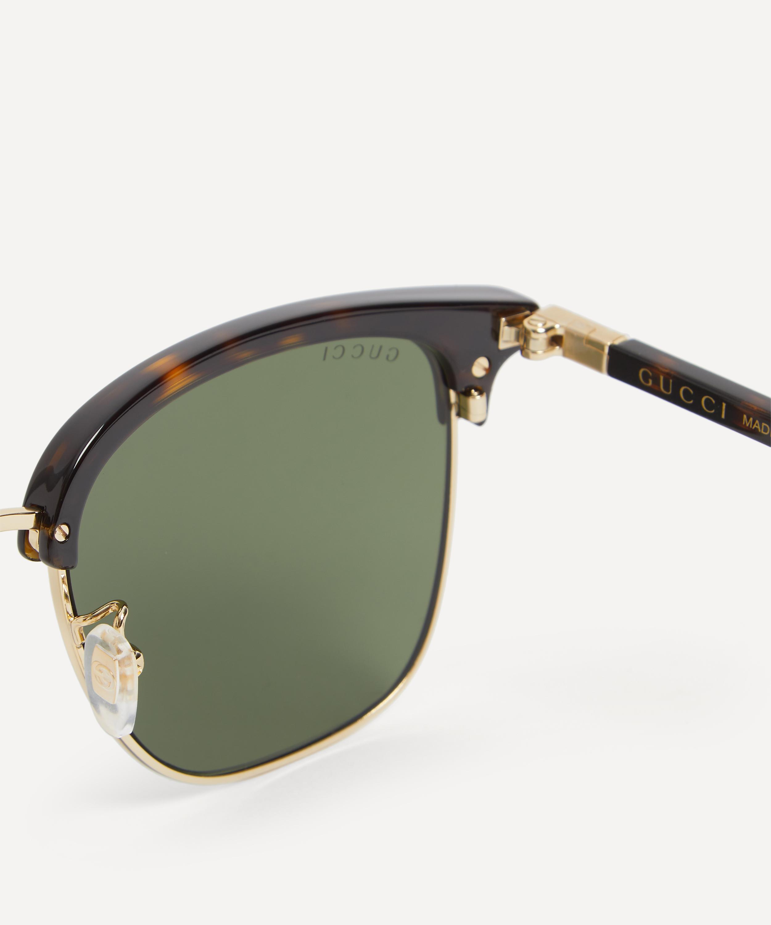 Gucci - Clubmaster Acetate Havana Sunglasses image number 2
