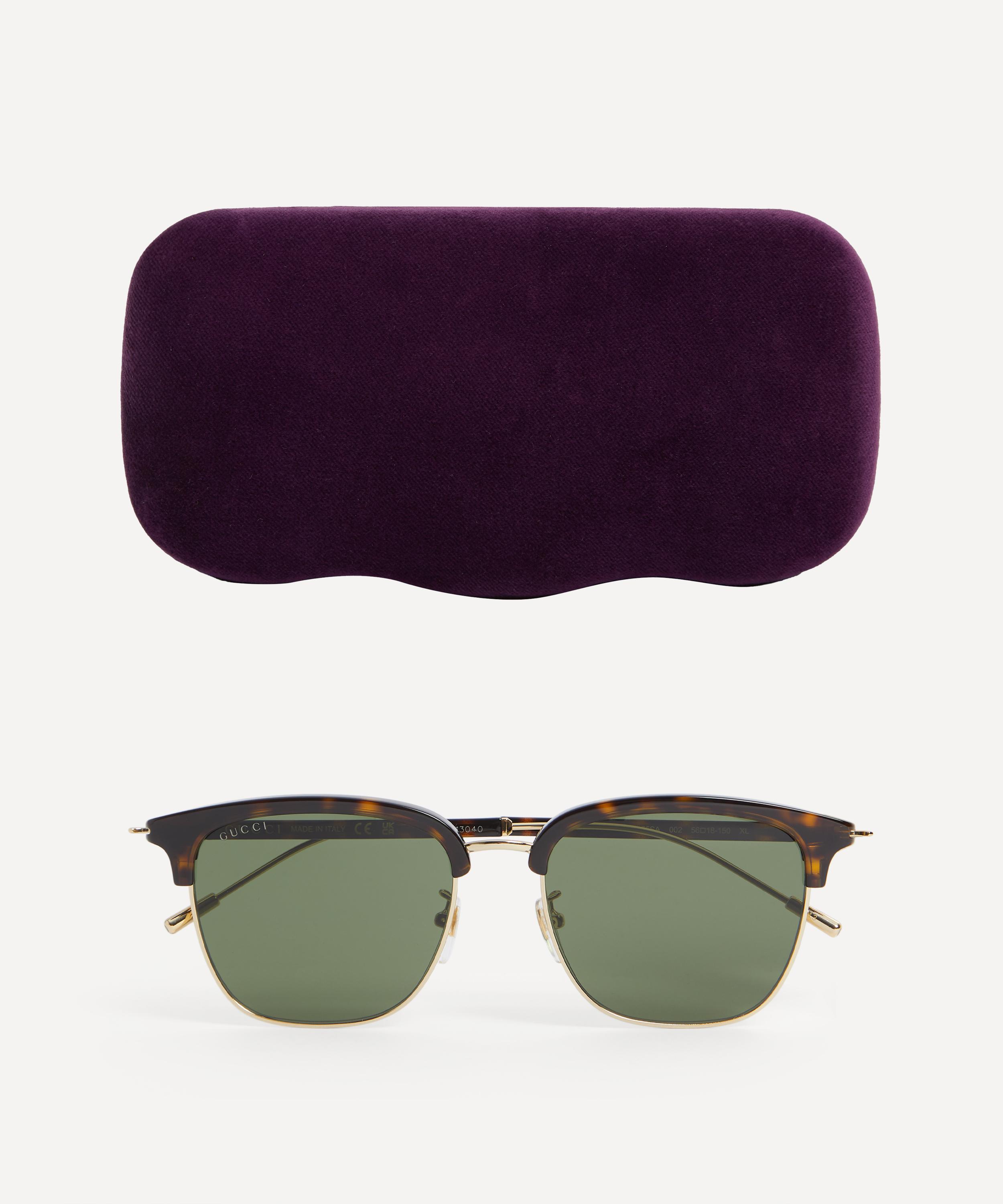 Gucci - Clubmaster Acetate Havana Sunglasses image number 3