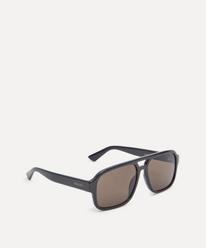Gucci - Aviator Acetate Sunglasses image number 1