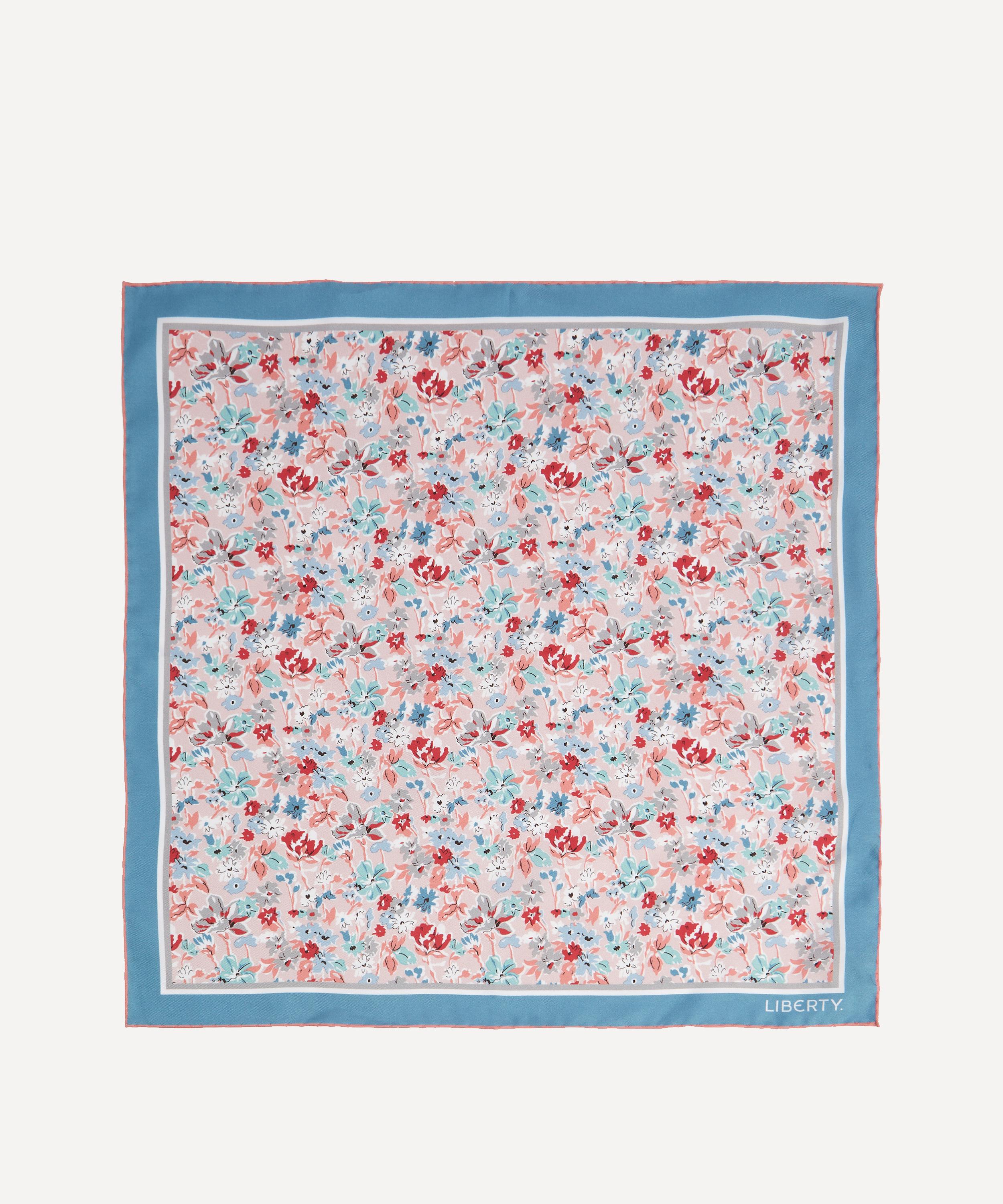 Liberty - California Bloom Silk Pocket Square image number 2