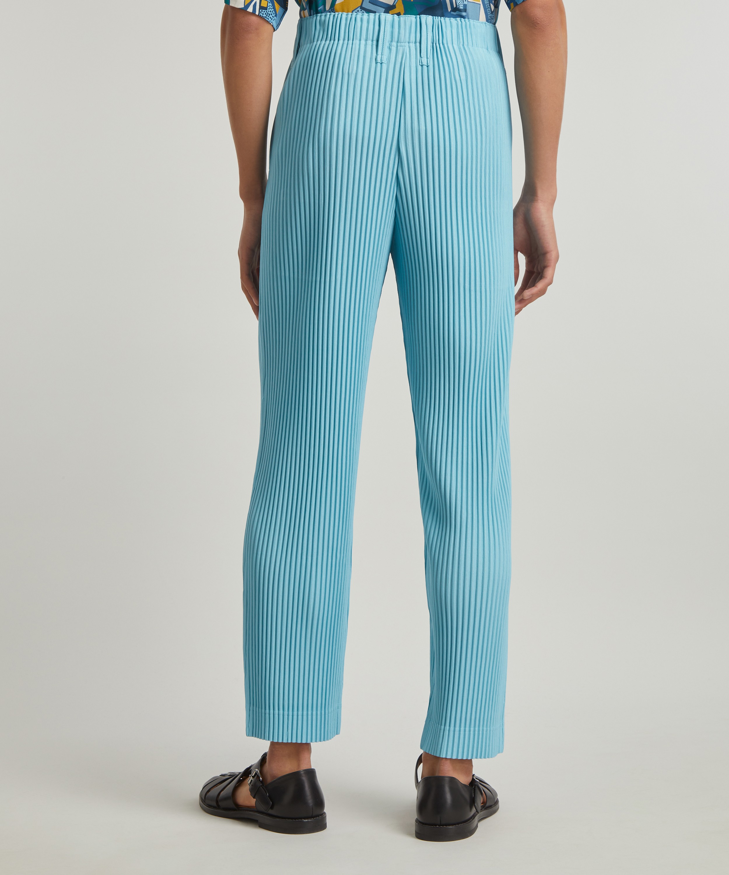 HOMME PLISSÉ ISSEY MIYAKE COLOUR PLEATS Pleated Straight Trousers