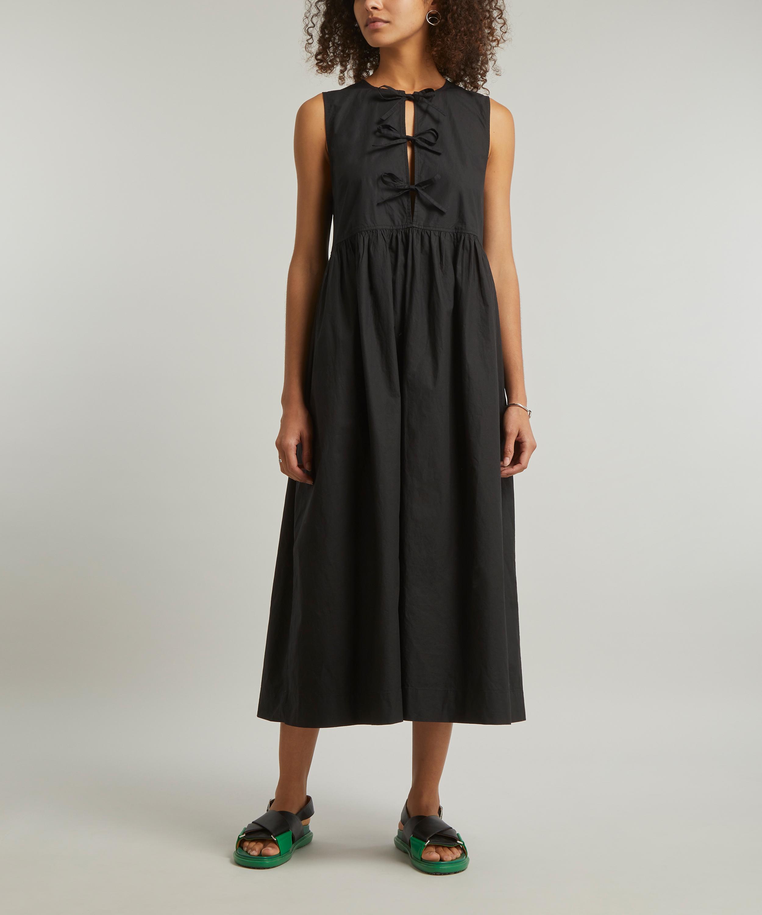 Cotton poplin sale midi dress