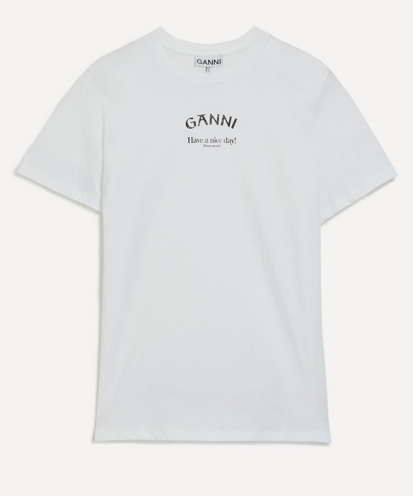 Ganni - Relaxed O-Neck T-Shirt