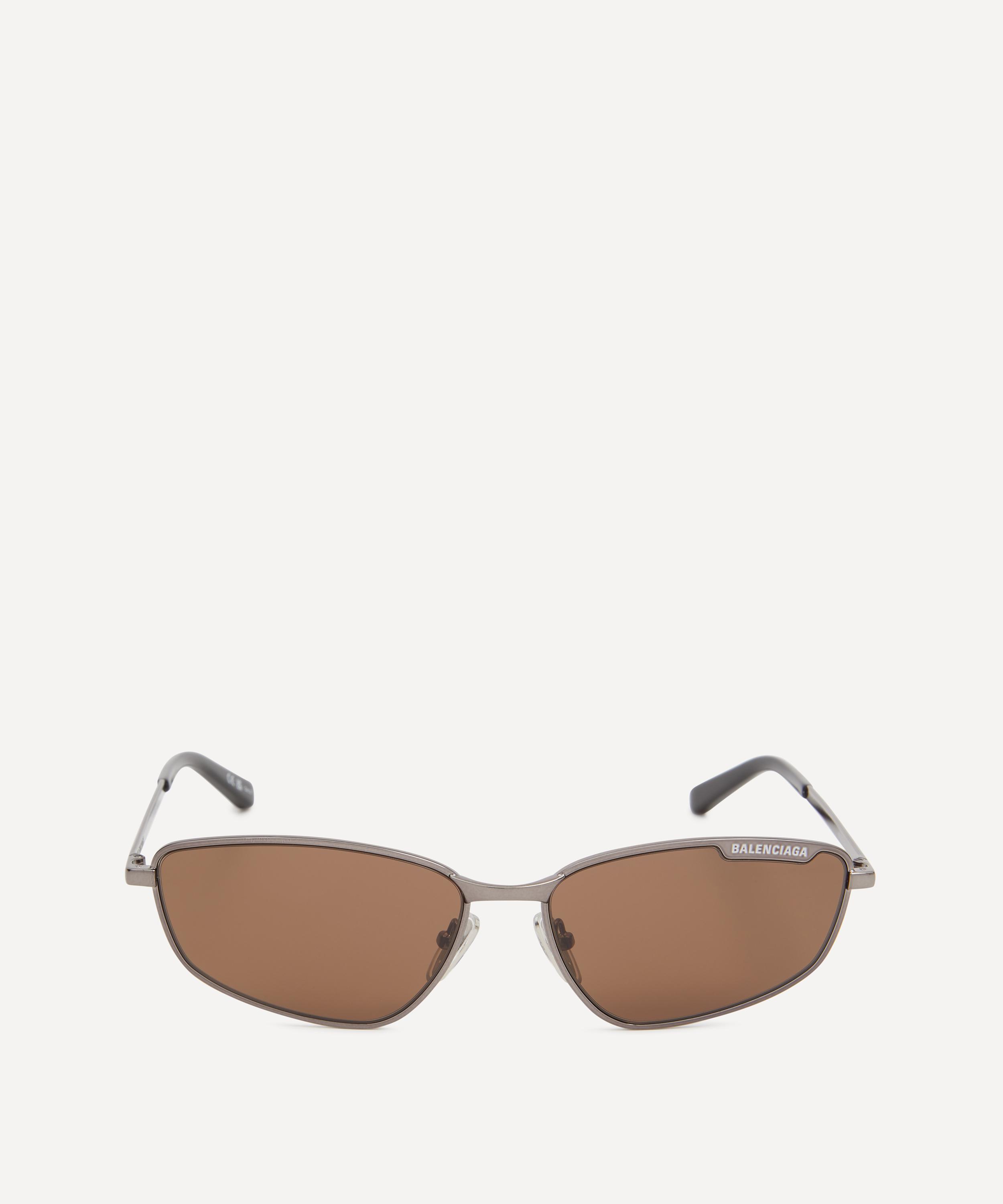 Balenciaga - Geometric Metal Sunglasses image number 0