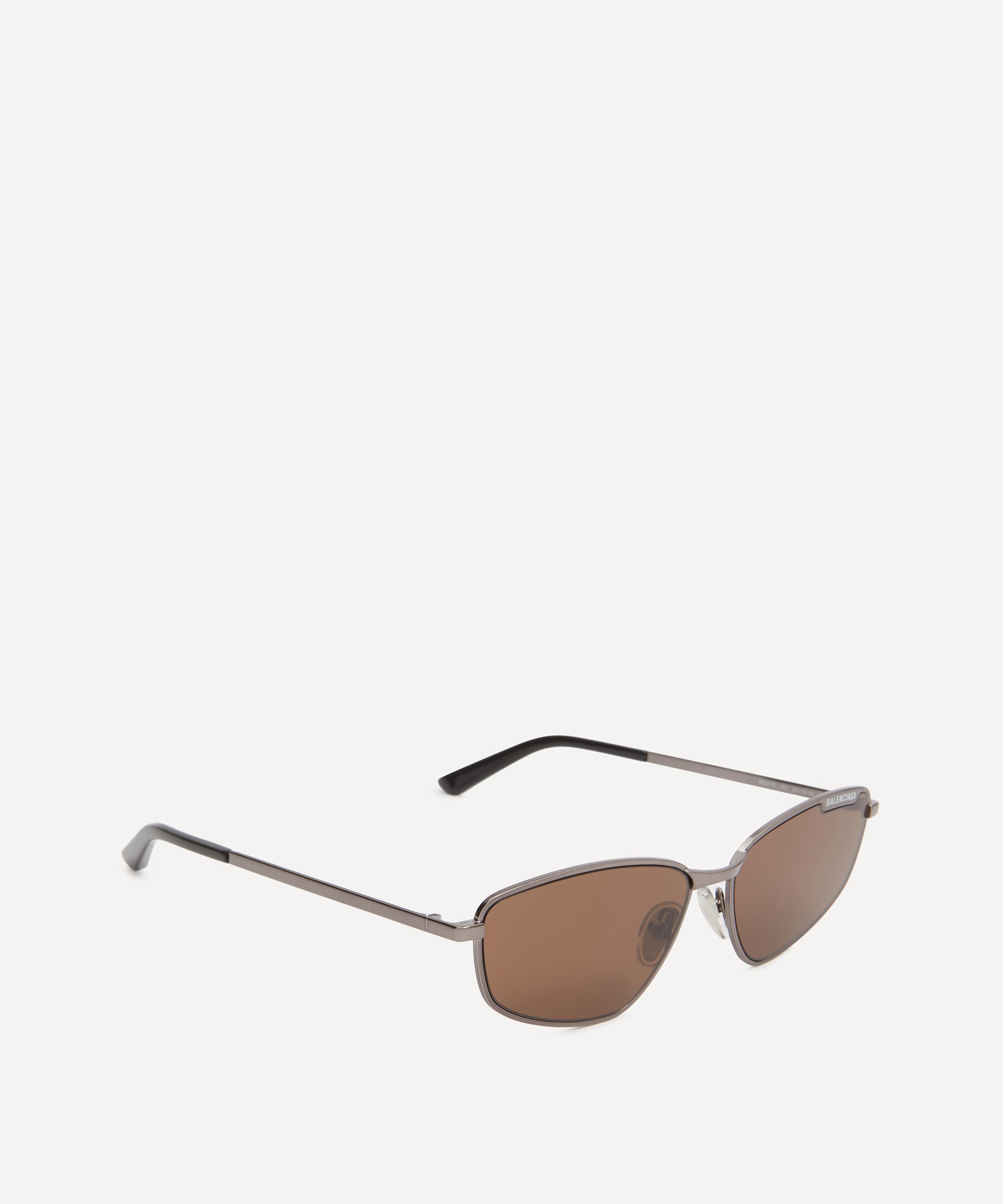 Balenciaga - Geometric Metal Sunglasses image number 1