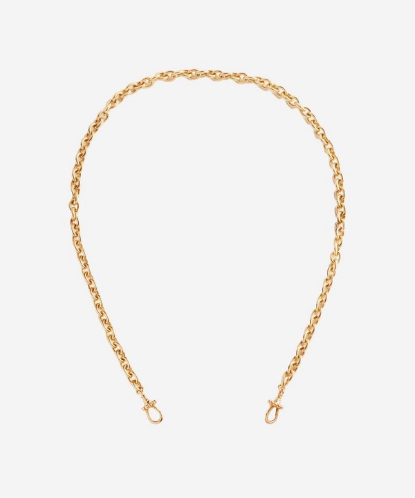 Marie Lichtenberg - 14ct Gold Rosa Micro Chain Necklace image number null