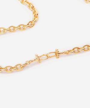 Marie Lichtenberg - 14ct Gold Rosa Micro Chain Necklace image number 2