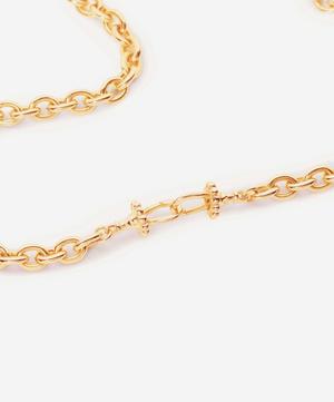 Marie Lichtenberg - 14ct Gold Rosa Micro Chain Necklace image number 2