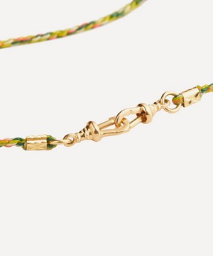 Marie Lichtenberg - 9ct Gold Green and Pink Mauli Pearl Necklace image number 2