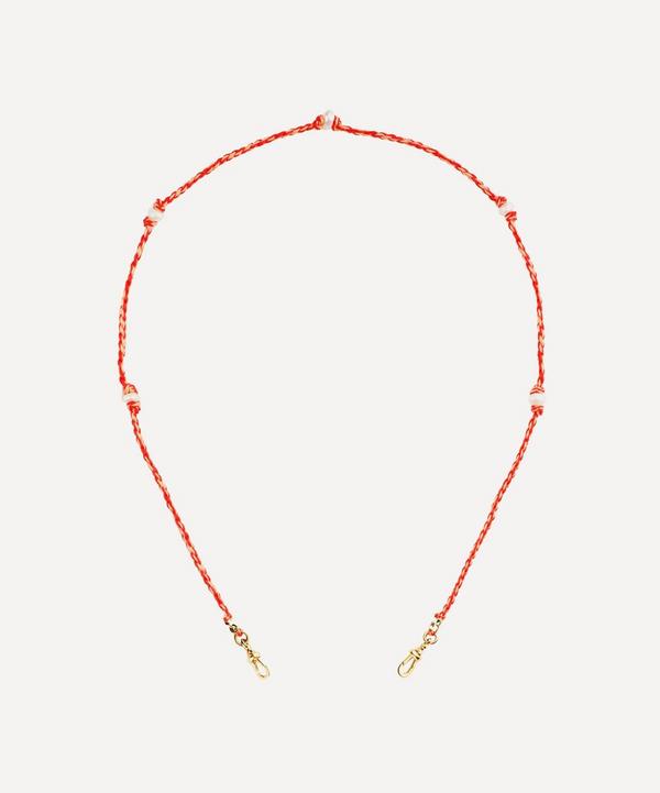 Marie Lichtenberg - 9ct Gold Mauli Coral Pearl Necklace image number null