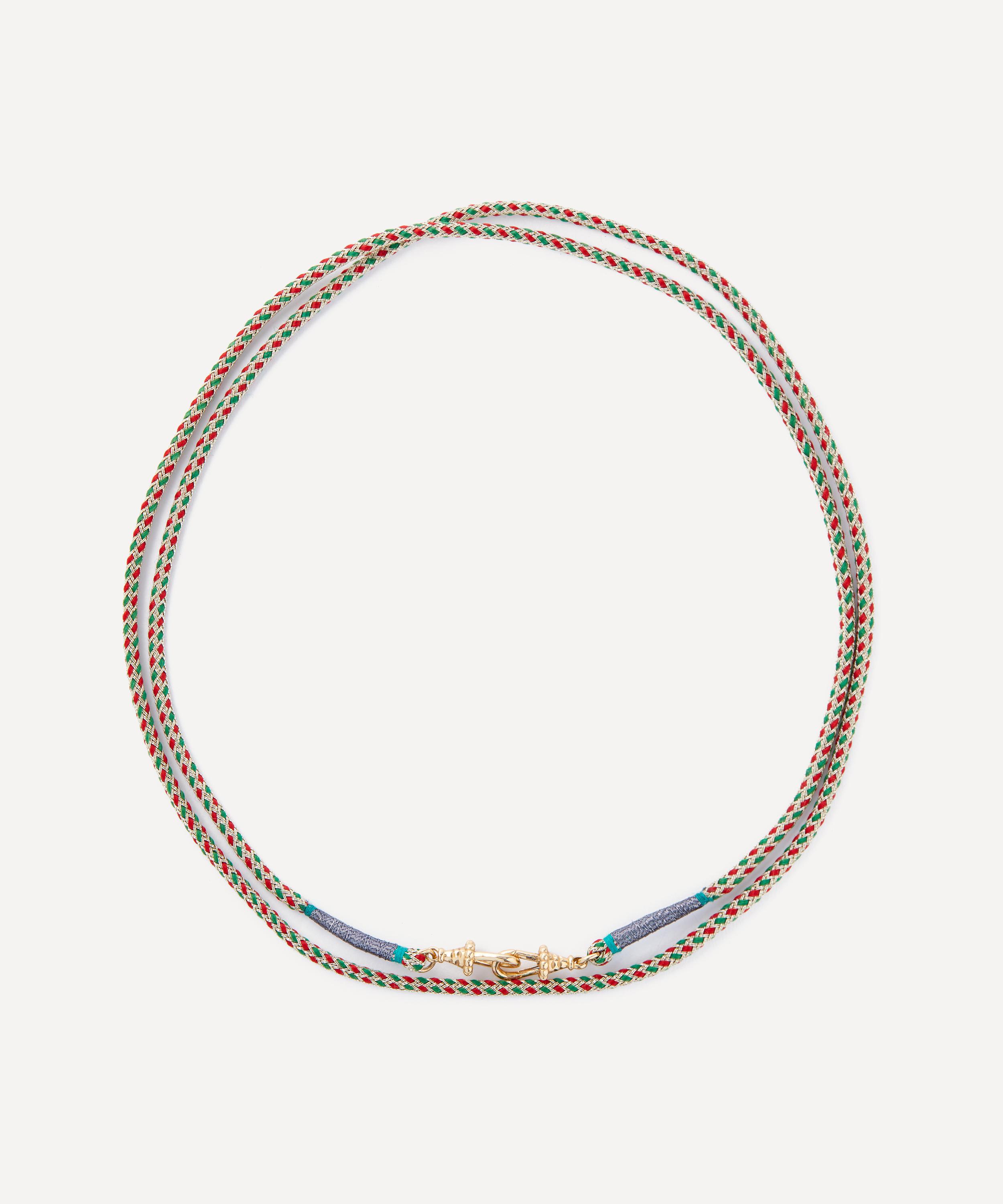 Marie Lichtenberg - 18ct Gold Corde Rathi Braided Necklace image number 0