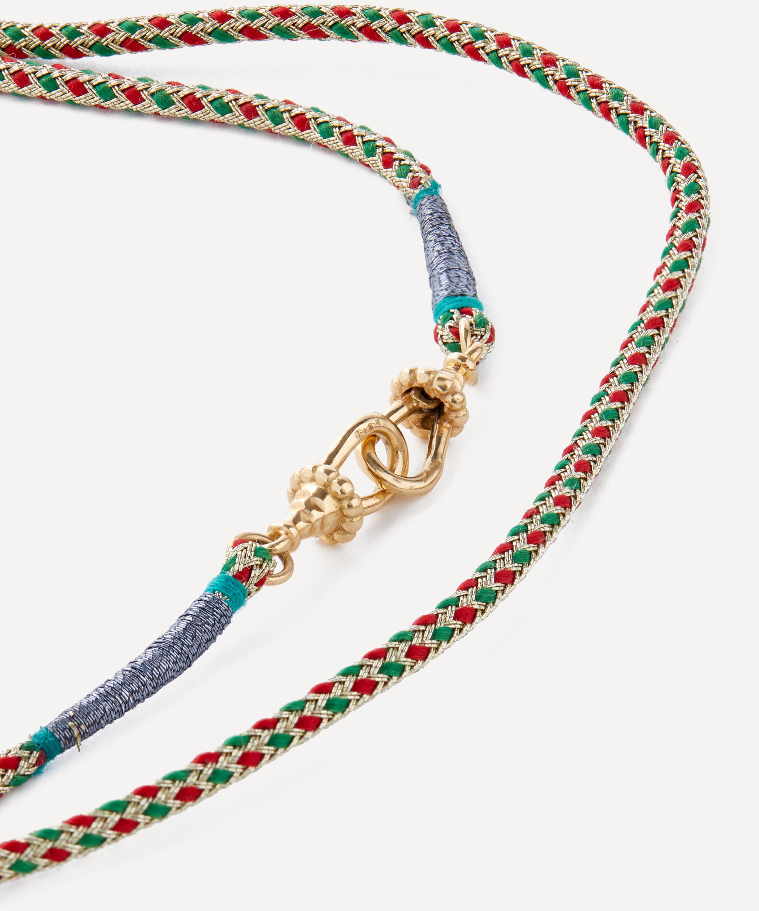 Marie Lichtenberg - 18ct Gold Corde Rathi Braided Necklace image number 1