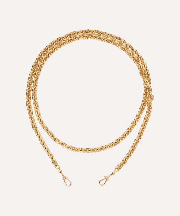 Marie Lichtenberg - 18ct Gold Classic Rosa Chain Necklace image number null