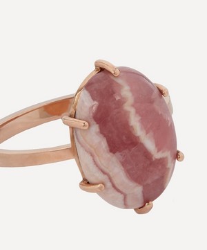 Andrea Fohrman - 14ct Rose Gold One Of A Kind Pink Rhodonite Ring image number 2