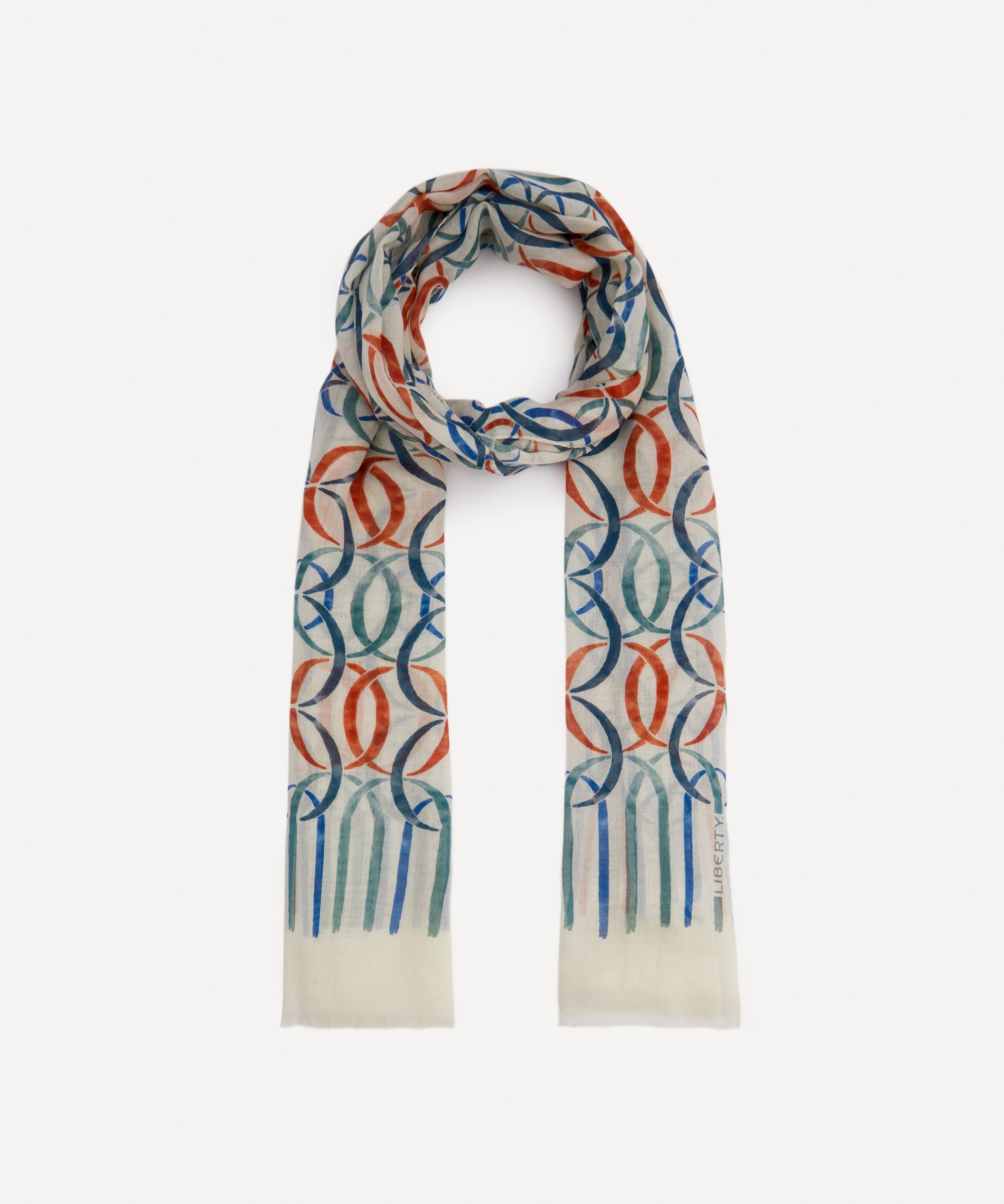 Silk jacquard scarf, Scarves, Men's