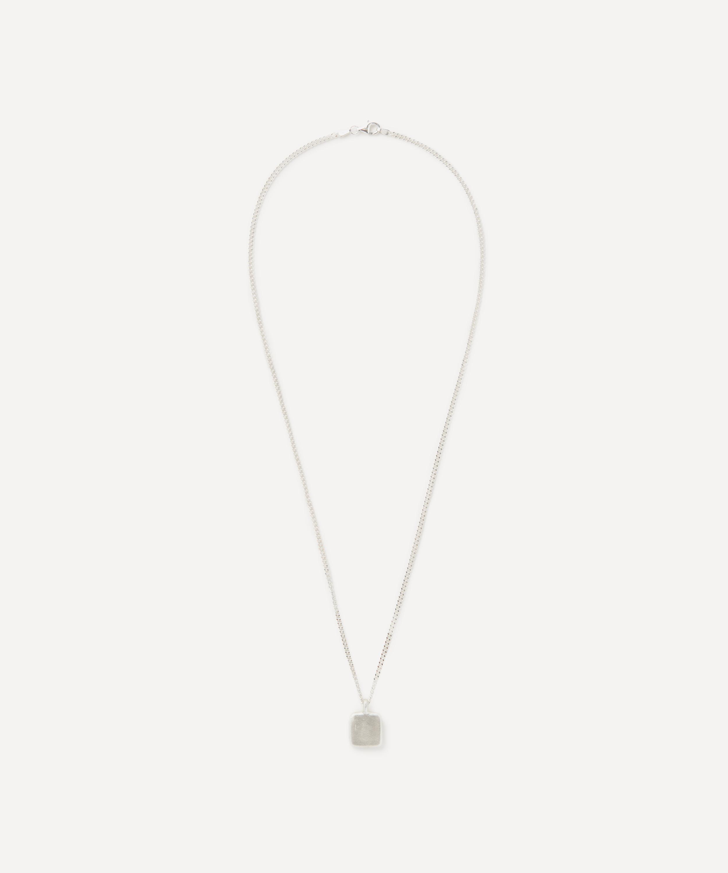 Seb Brown - Sterling Silver Tablet Pendant Necklace image number 2
