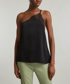 JW Anderson - One Shoulder Lace Camisole image number 2
